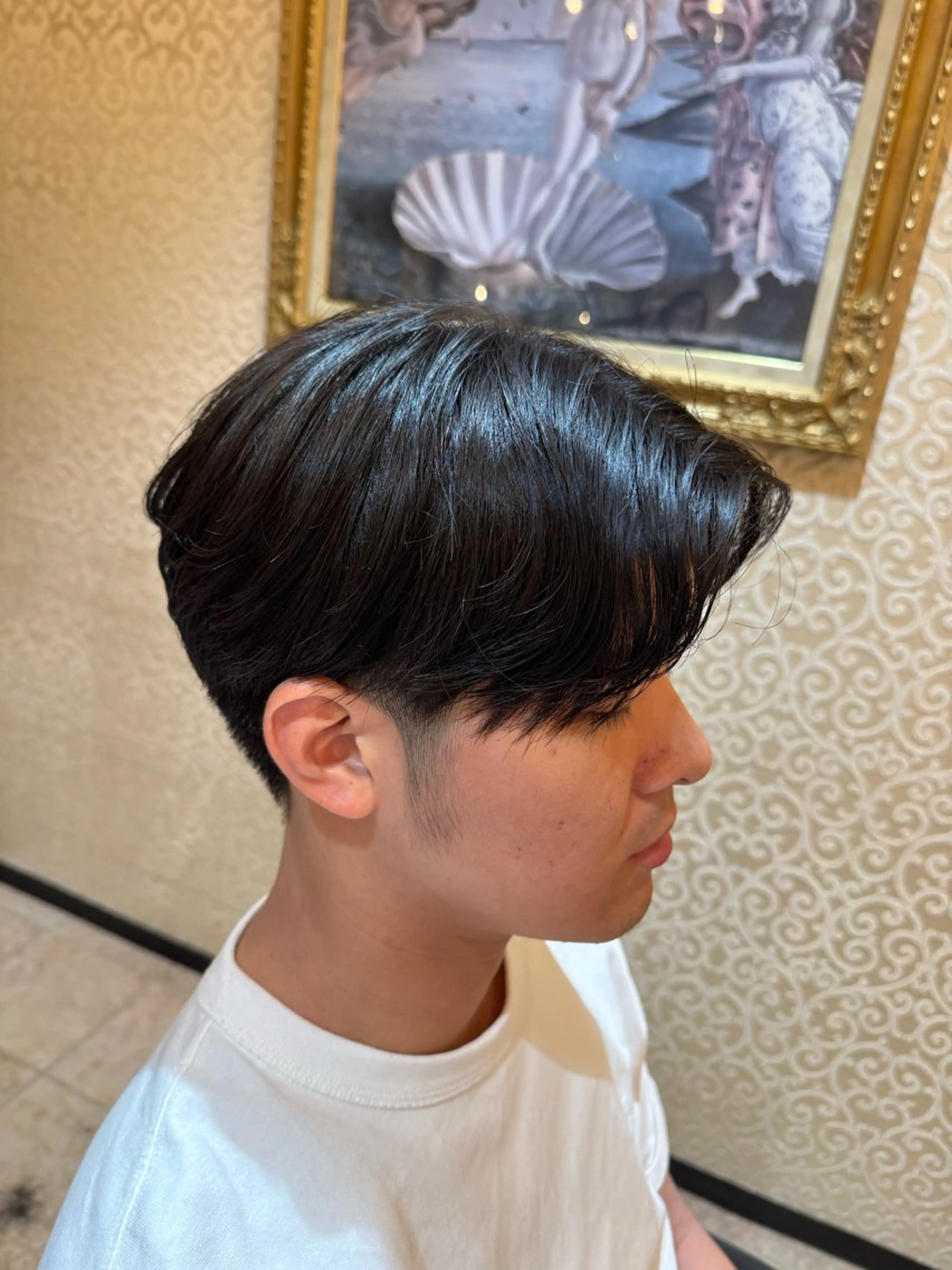 メンズ 郷右近 すずのヘアスタイル