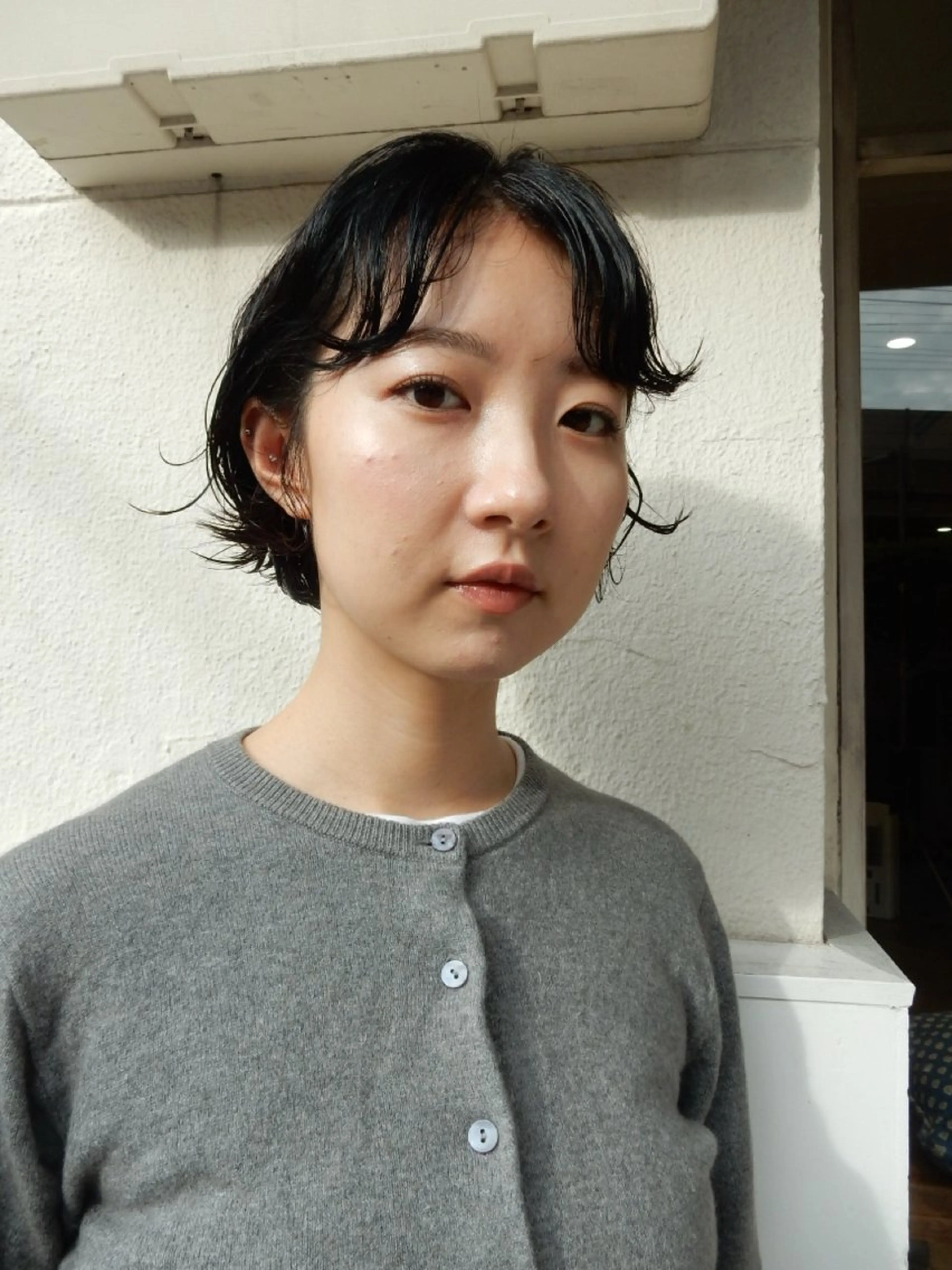 パーマ カット パーマ 今泉/KAI🦓艶髪 ボブ/ミニボブのヘアスタイル