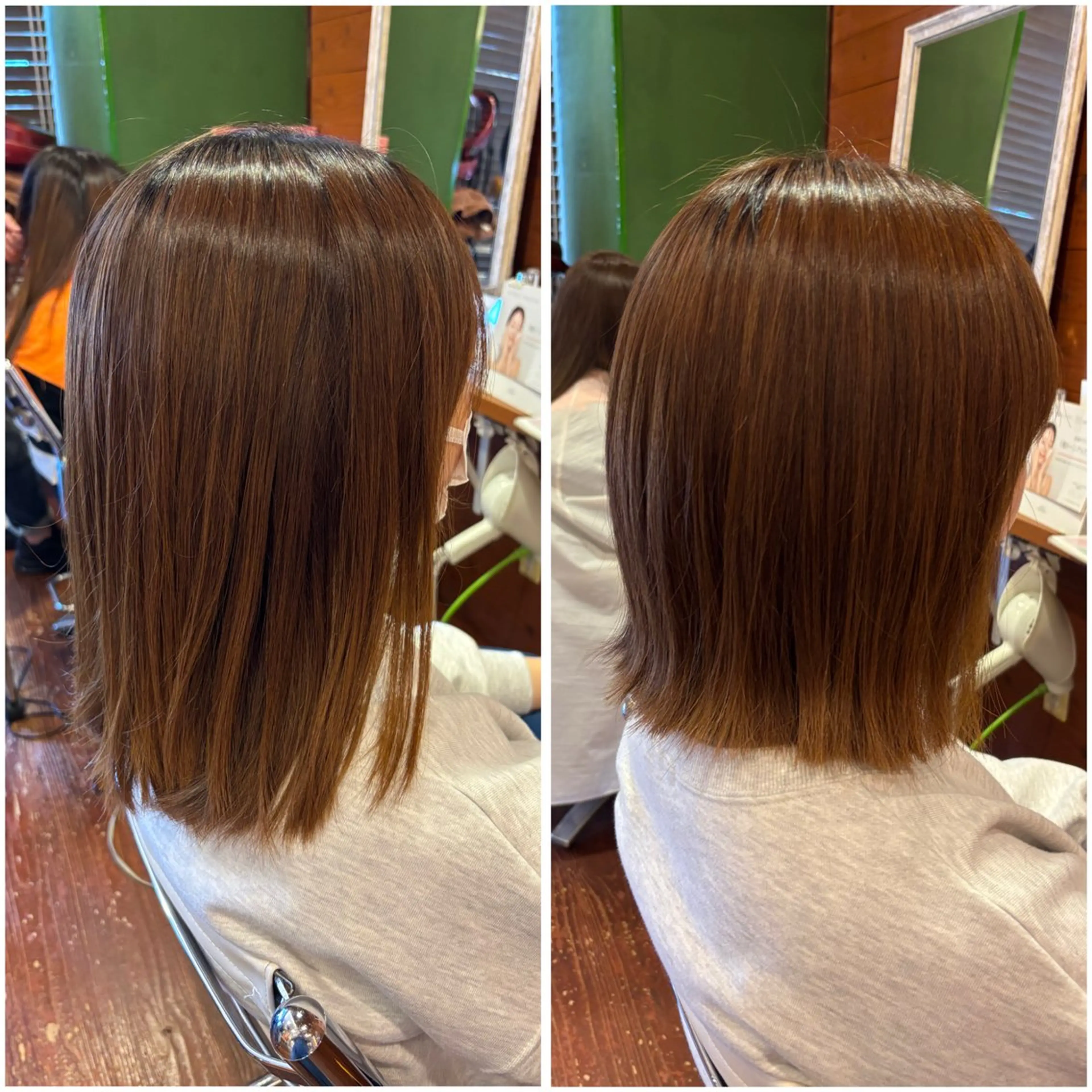 カラー カット ヘアカラー トリートメント peal ark いろはのヘアスタイル