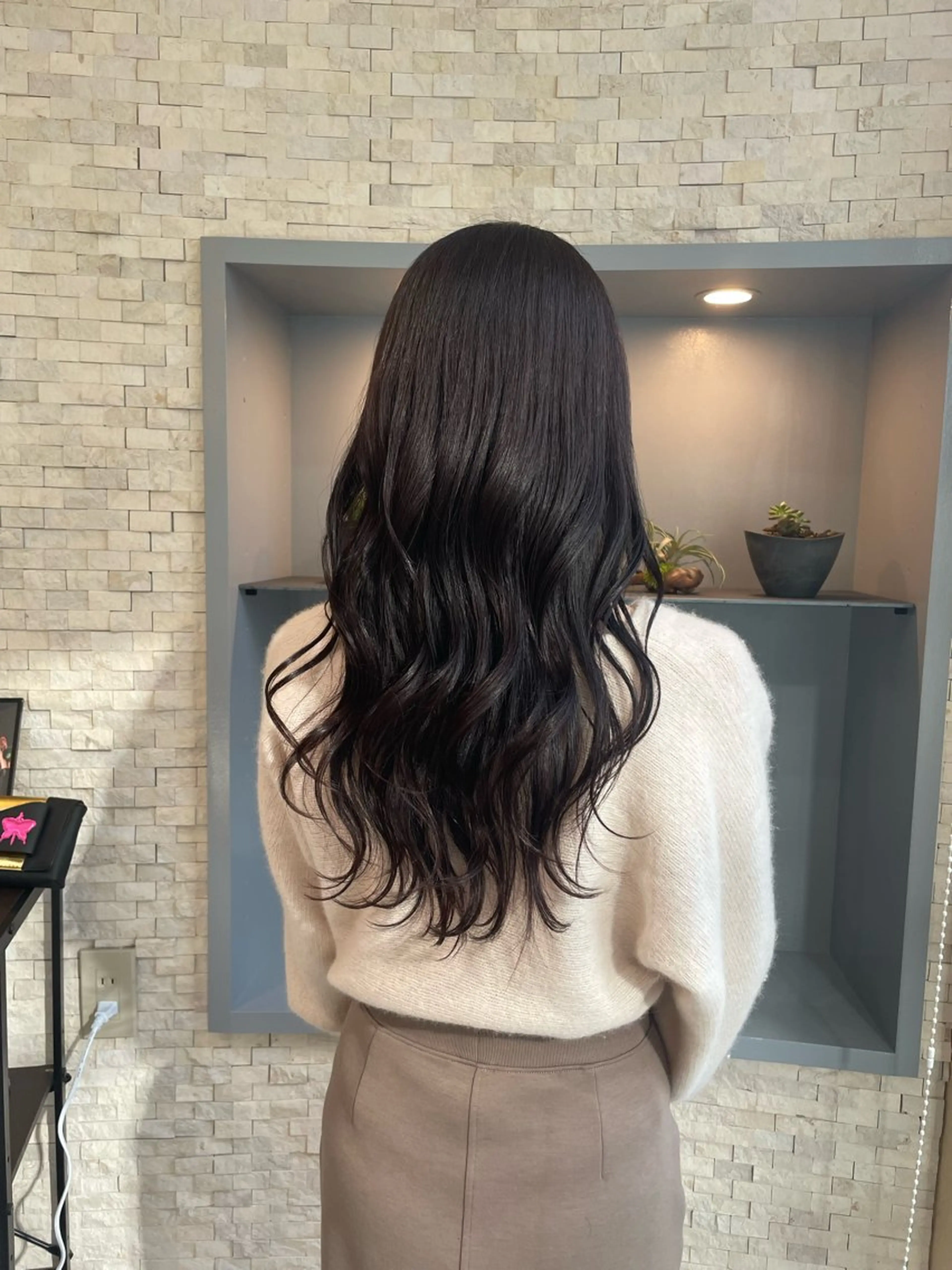 ロング カット トリートメント ヘッドスパ 本多 美羽のヘアスタイル