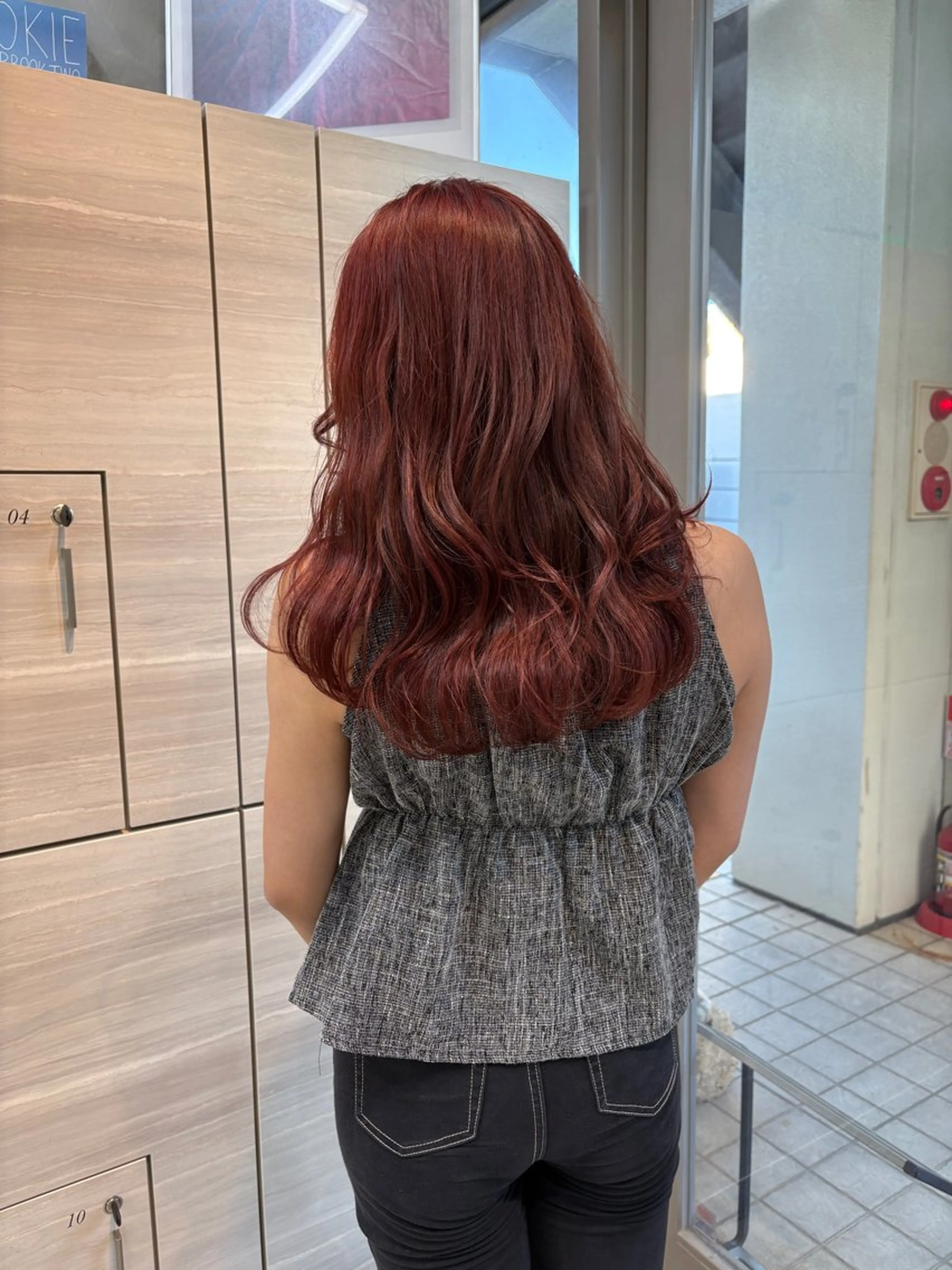 セミロング カラー ピンクカラー the path shogo🌻のヘアスタイル