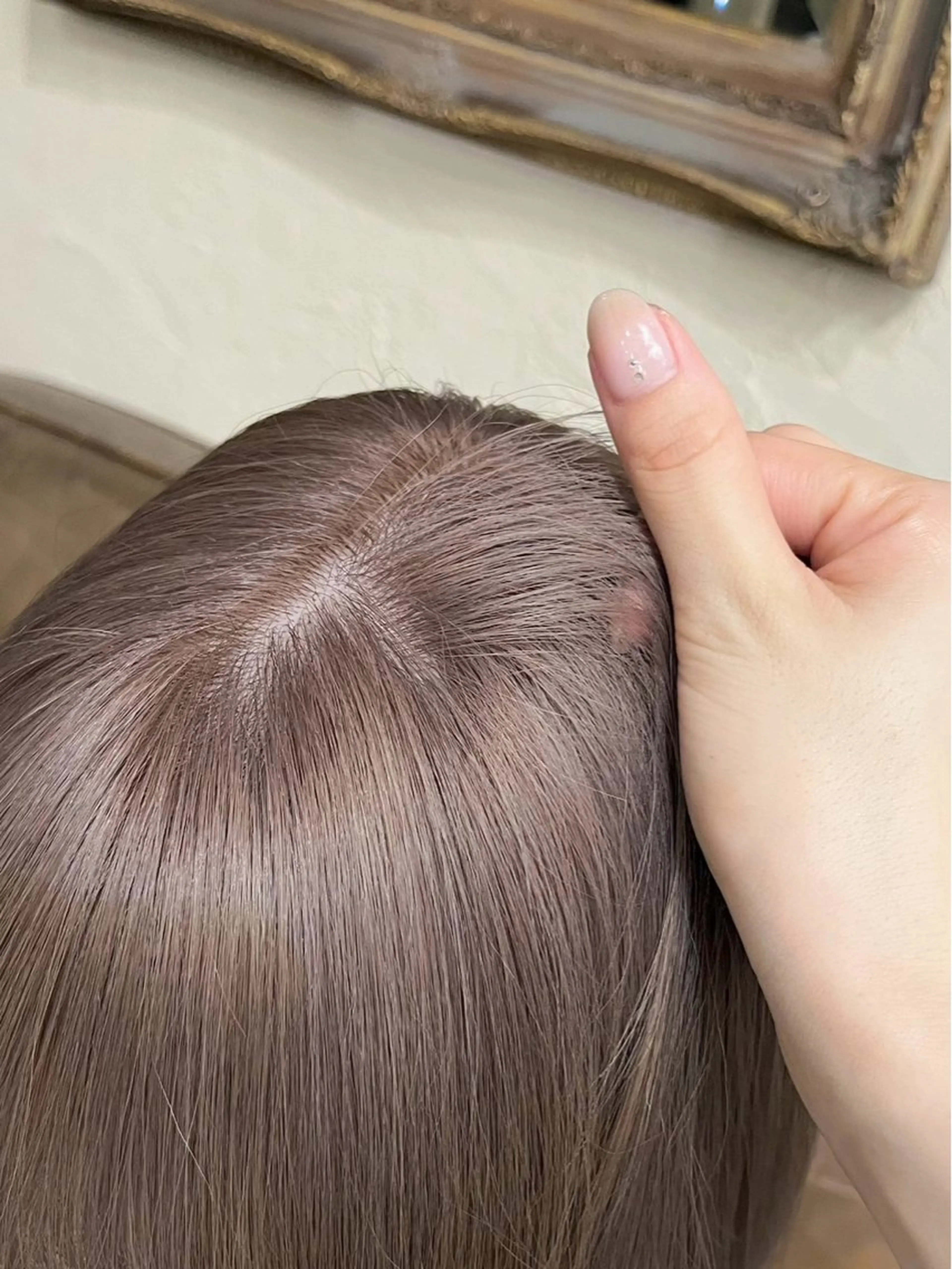 カラー ブリーチ ヘアカラー 東茉央/透明感カラー /パーマ🧸銀座のヘアスタイル