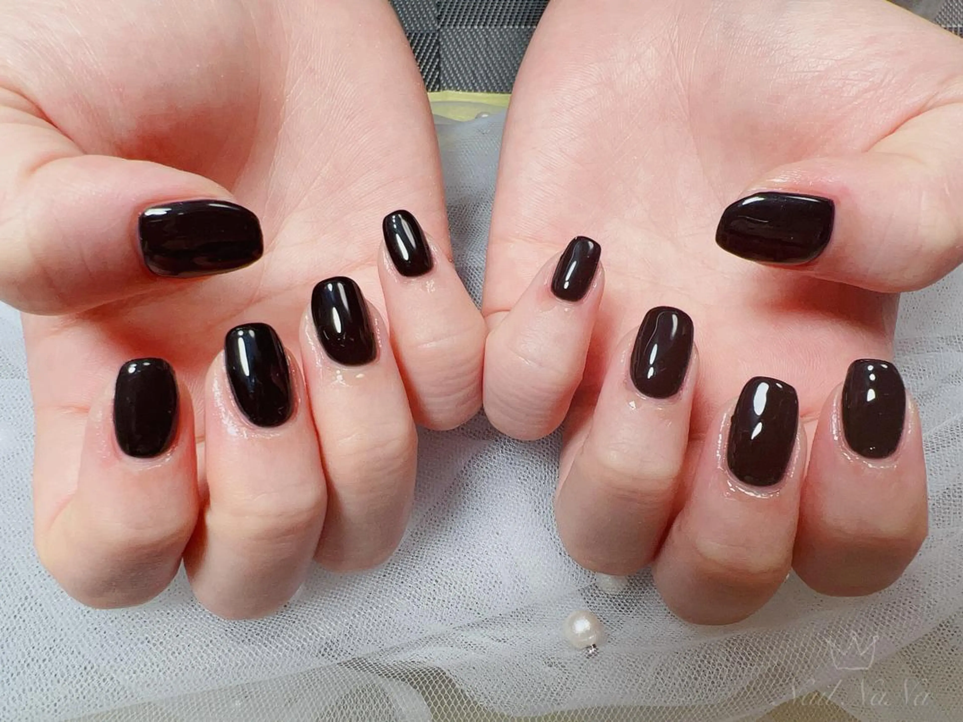 ショート カラー ネイル ハンドネイル Nail NaNaのネイルデザイン