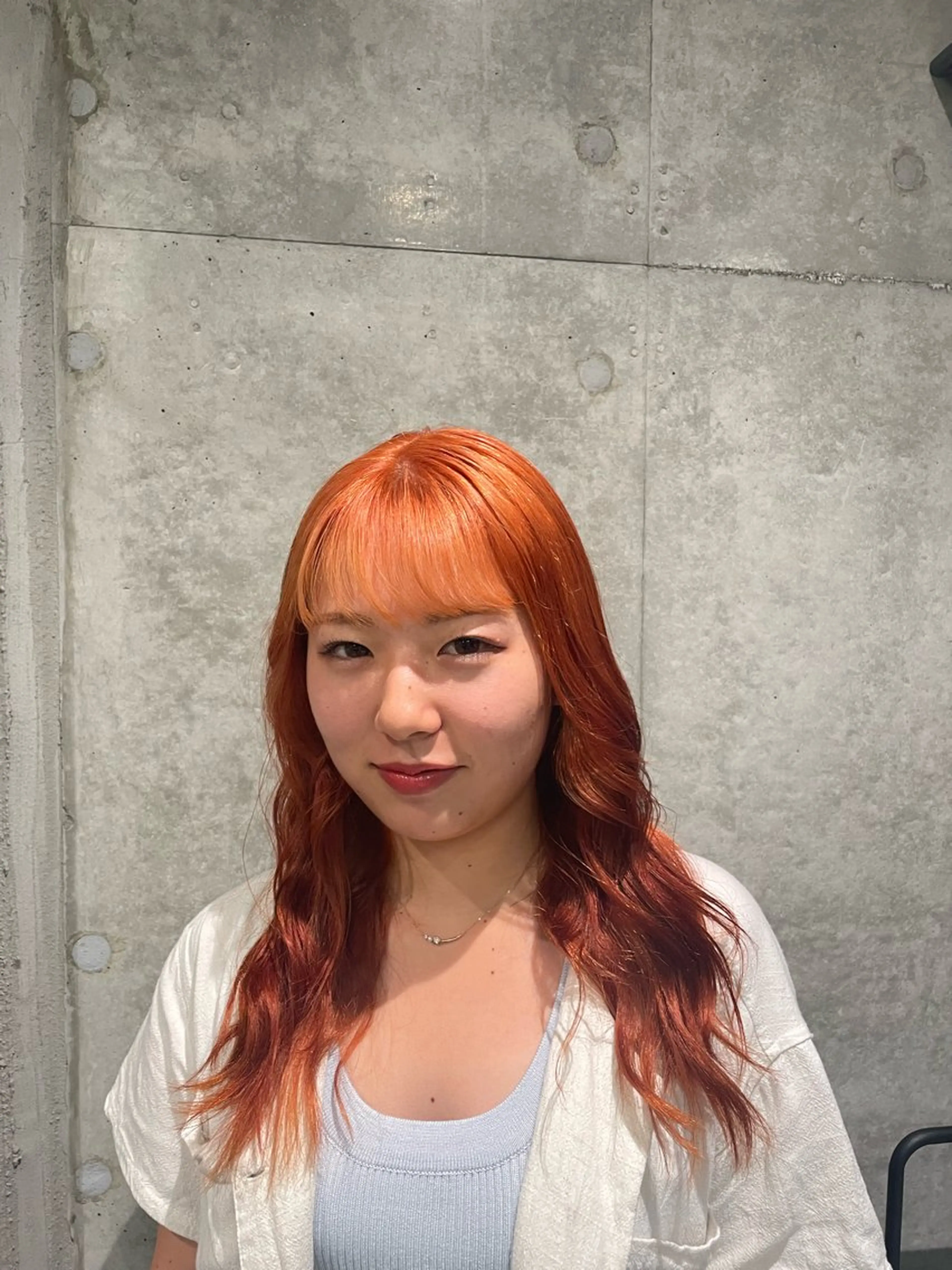 セミロング PANOLA下北沢所属・PANOLA下北沢 中川夢菜のヘアスタイル