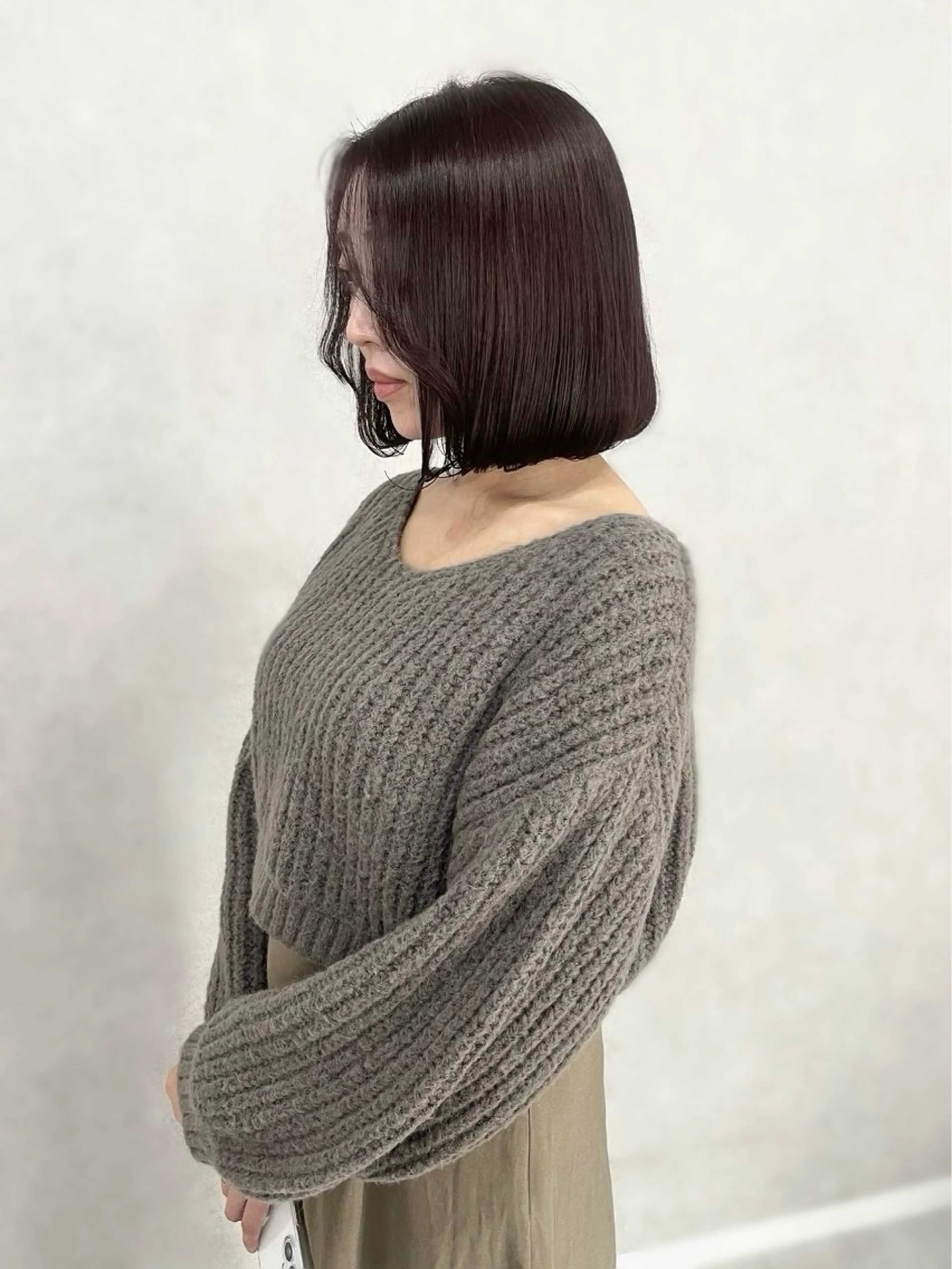 ミディアム カラー タンバルモリ 韓国風ヘア カット ヘアカラー 盛れる顔まわり✨🎀 モテカラー別所好葉のヘアスタイル