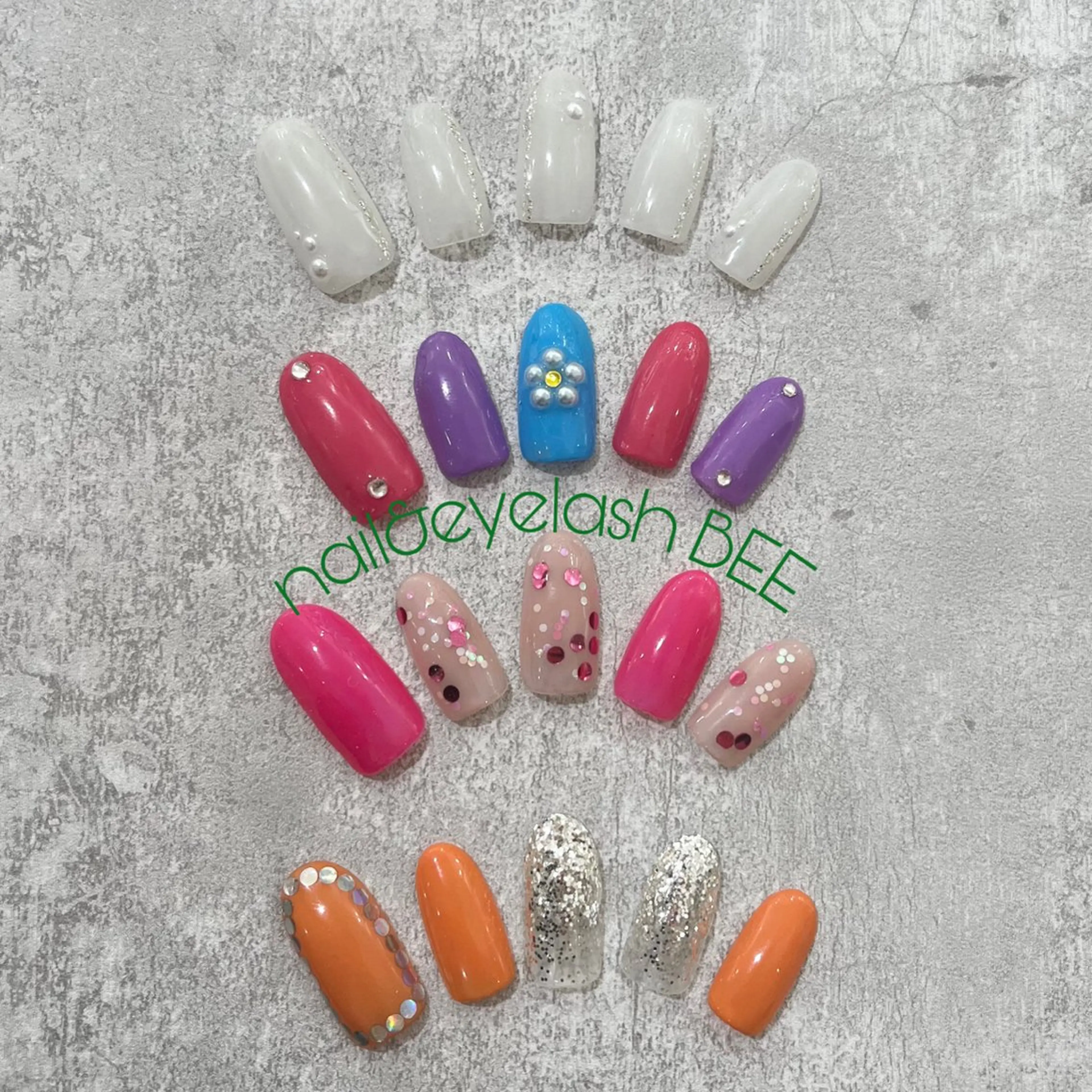 ネイル ハンドネイル NailBee銀座店 🤎Akaのネイルデザイン