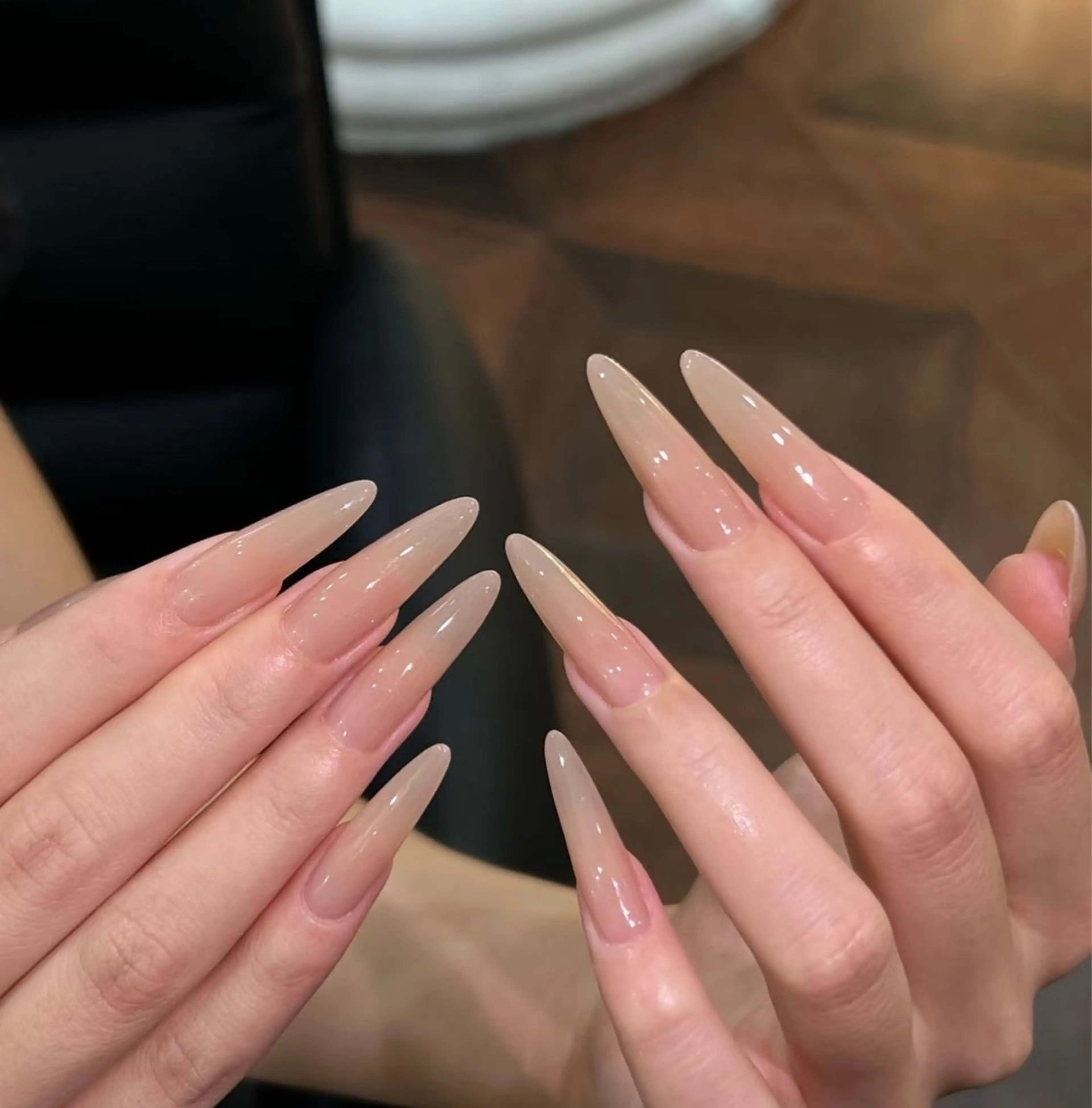 💅 長さ出しワンカラー。❣️ワンカラー1色までです。1色追加＋550円❣️マグネット追加料金なしの写真