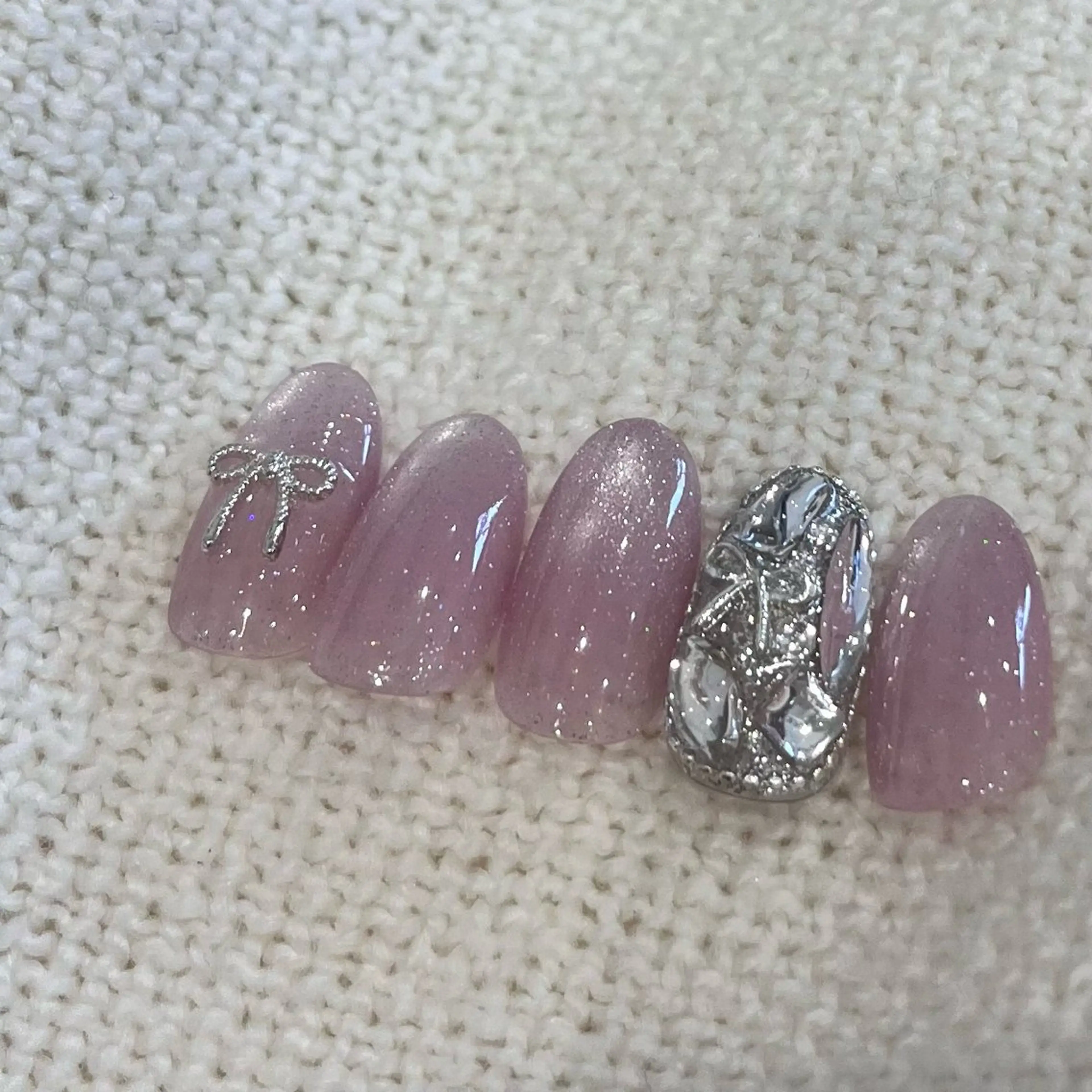 初回オフ無料🆓ワンカラー➕埋め尽くし2本💎✨の写真