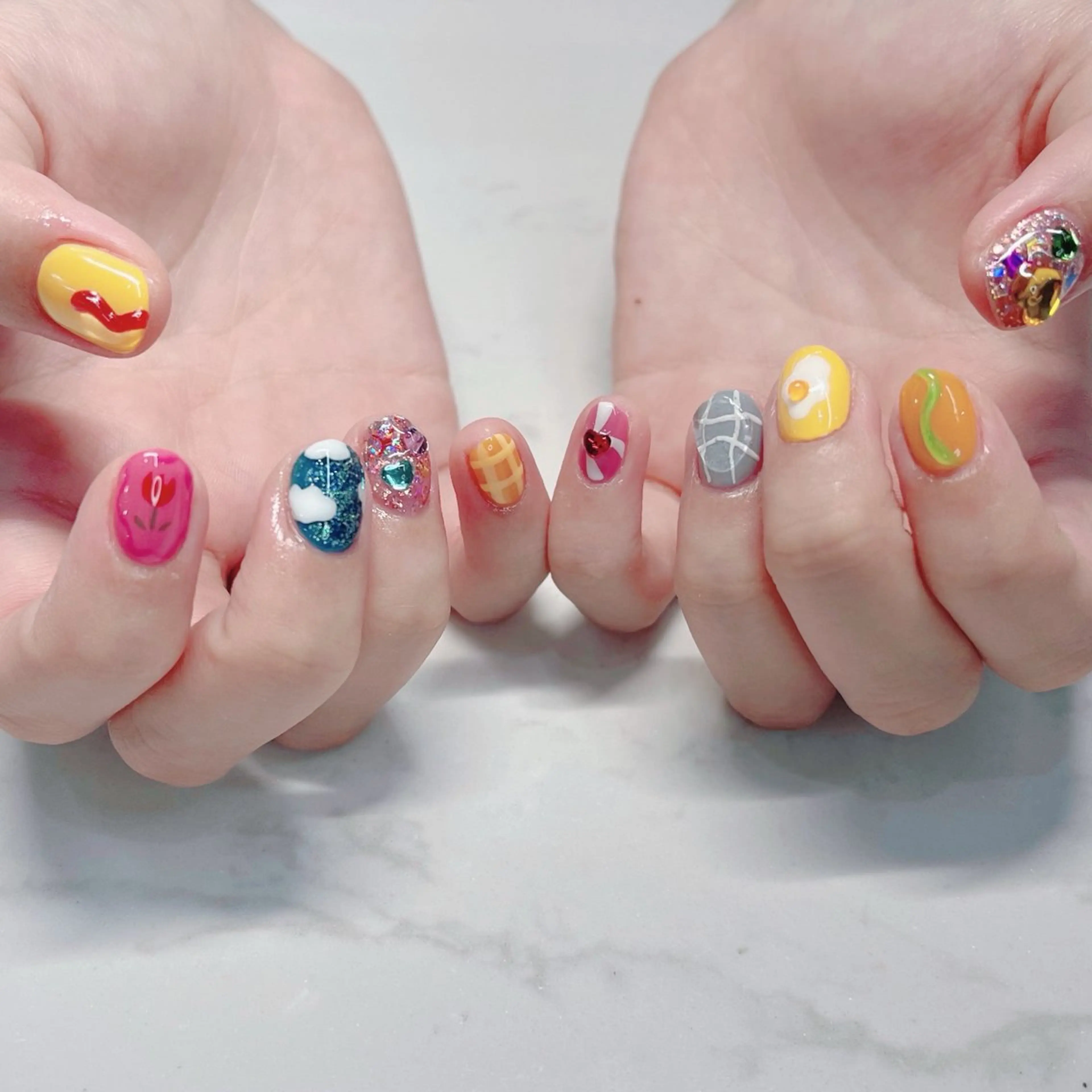 【オフなし】10本アートやり放題/￥4400☆400円パーツ迄無料☆の写真