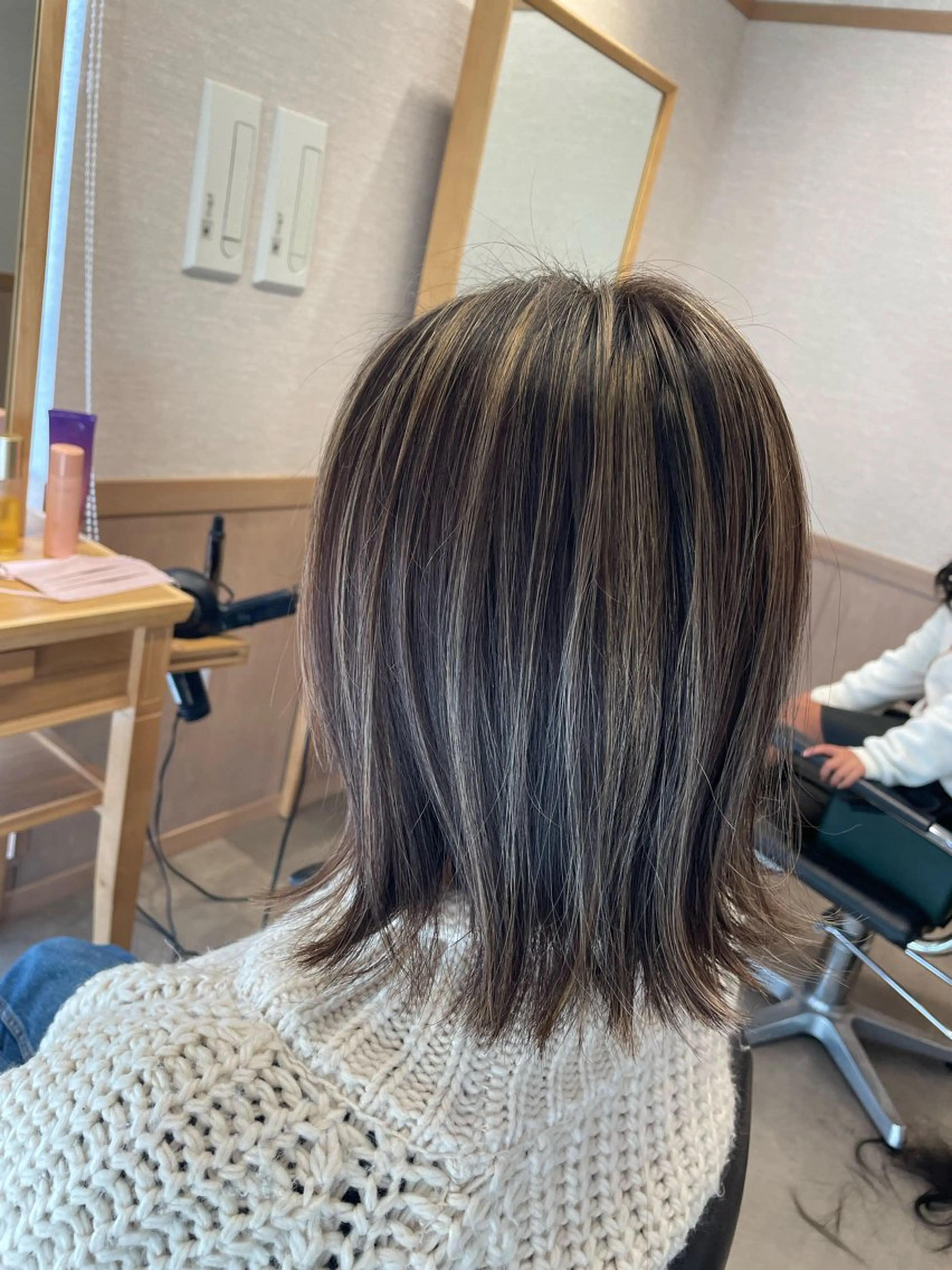 ミディアム カラー カット ヘアカラー GO TODAY SHAiRE  SALON  名古屋店所属・miho 🌼🌼🌼のヘアスタイル