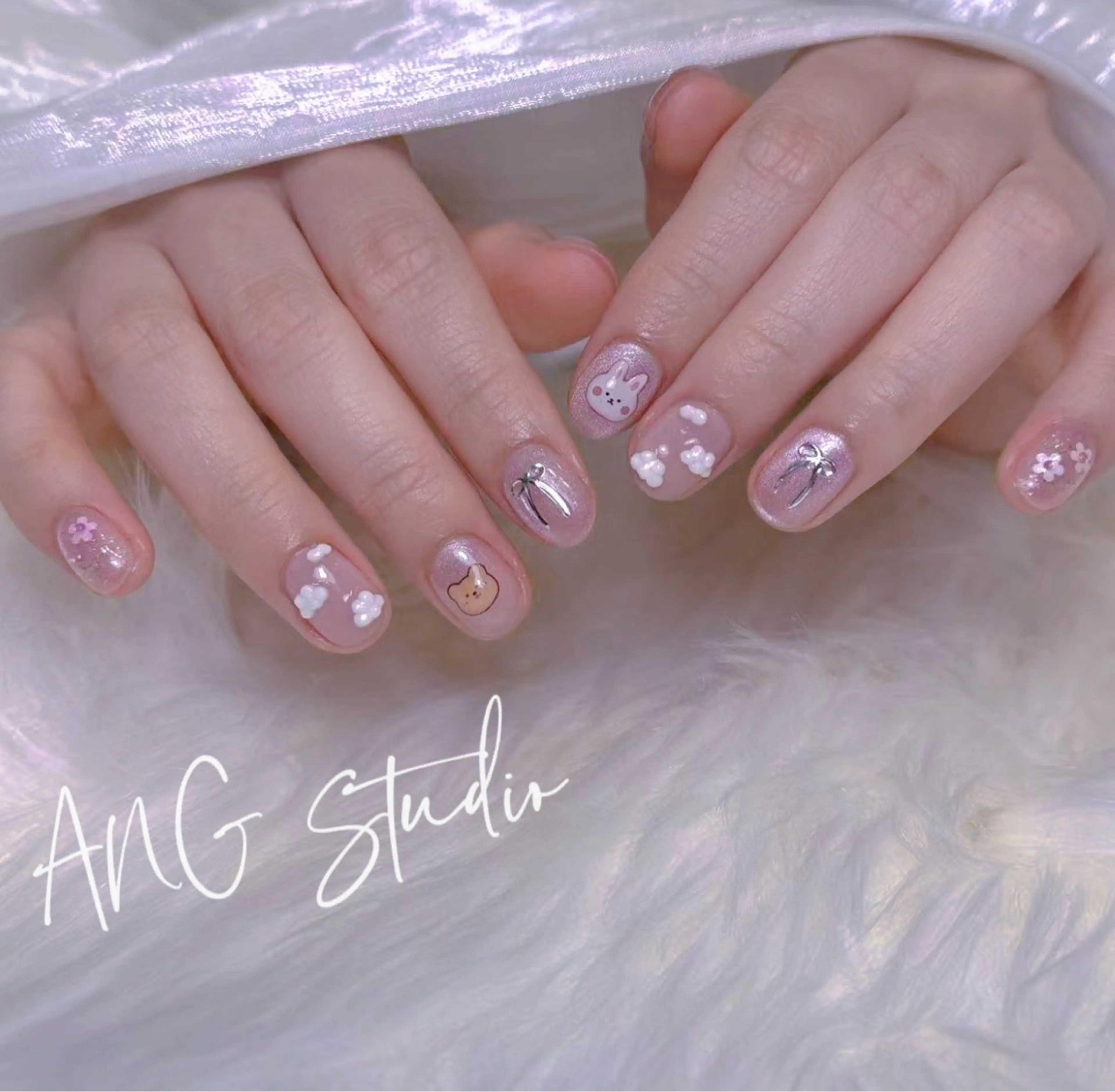 ネイル ハンドネイル ハンドケア ANG Studioのネイルデザイン