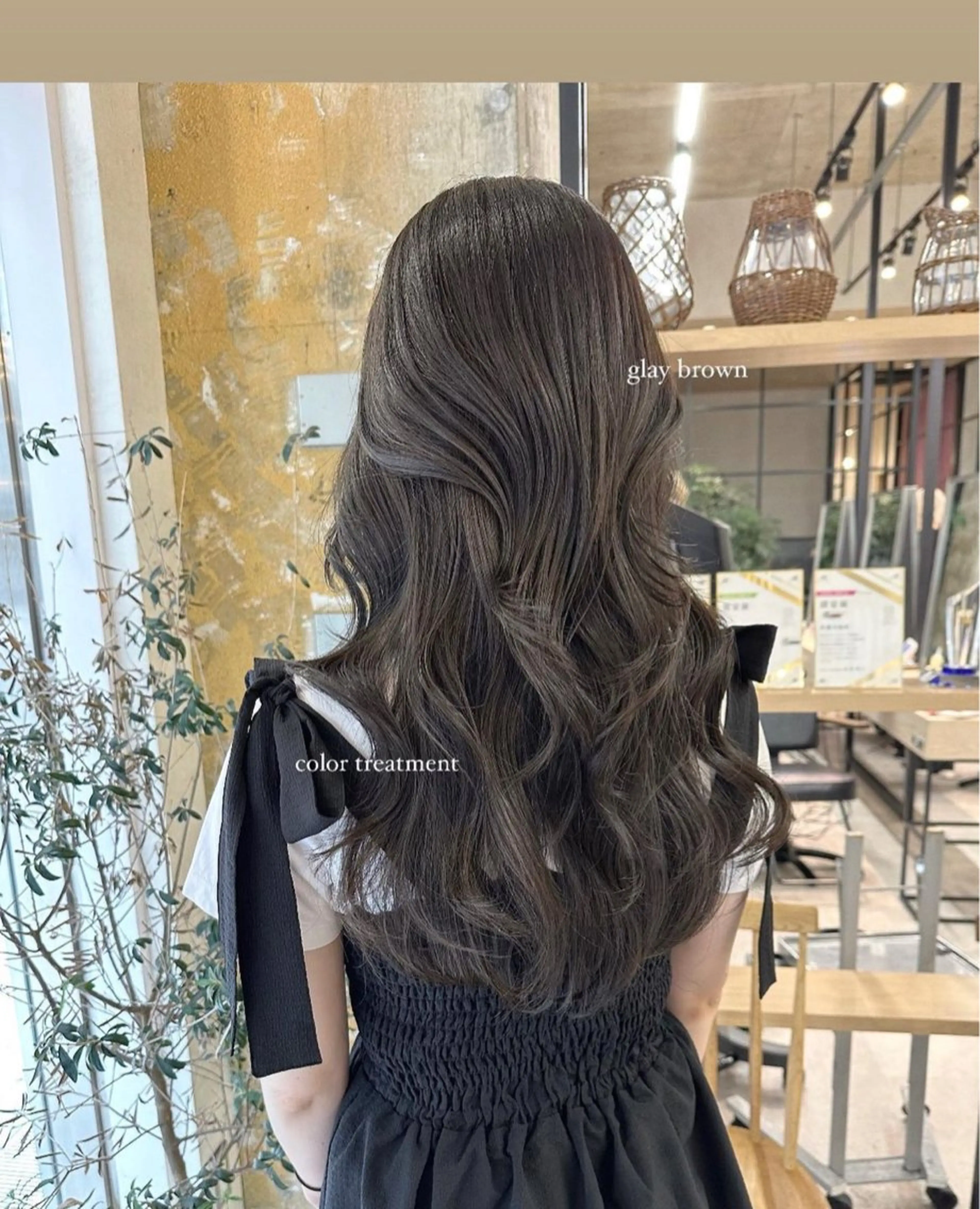 ロング rio¦ブラウン¦暗 髪¦縮毛矯正🌙のヘアスタイル