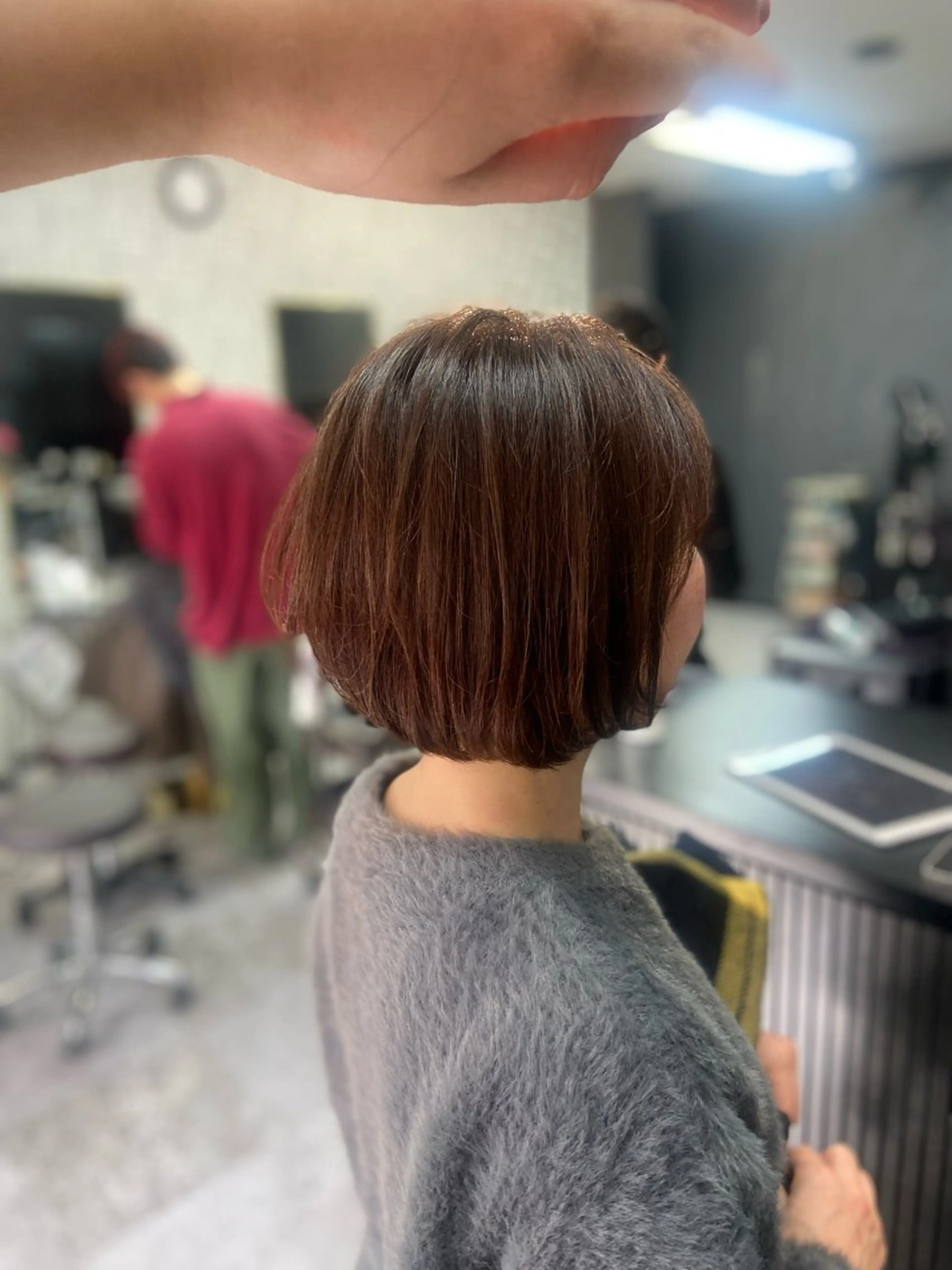 ショート 瀧下 唯のヘアスタイル