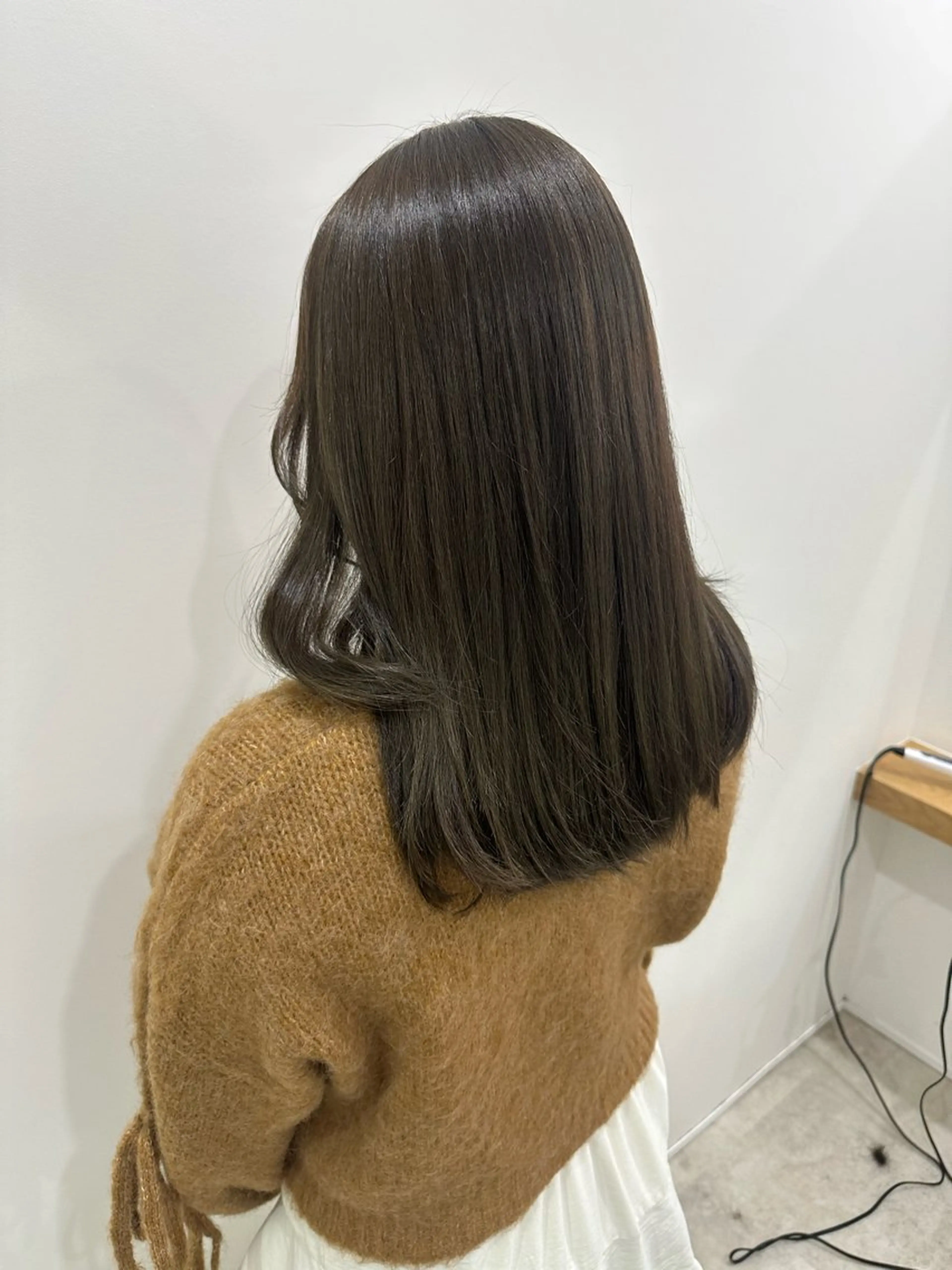 セミロング カラー カット ヘアカラー トリートメント ヘアセット/艶カラー 💐nao.のヘアスタイル