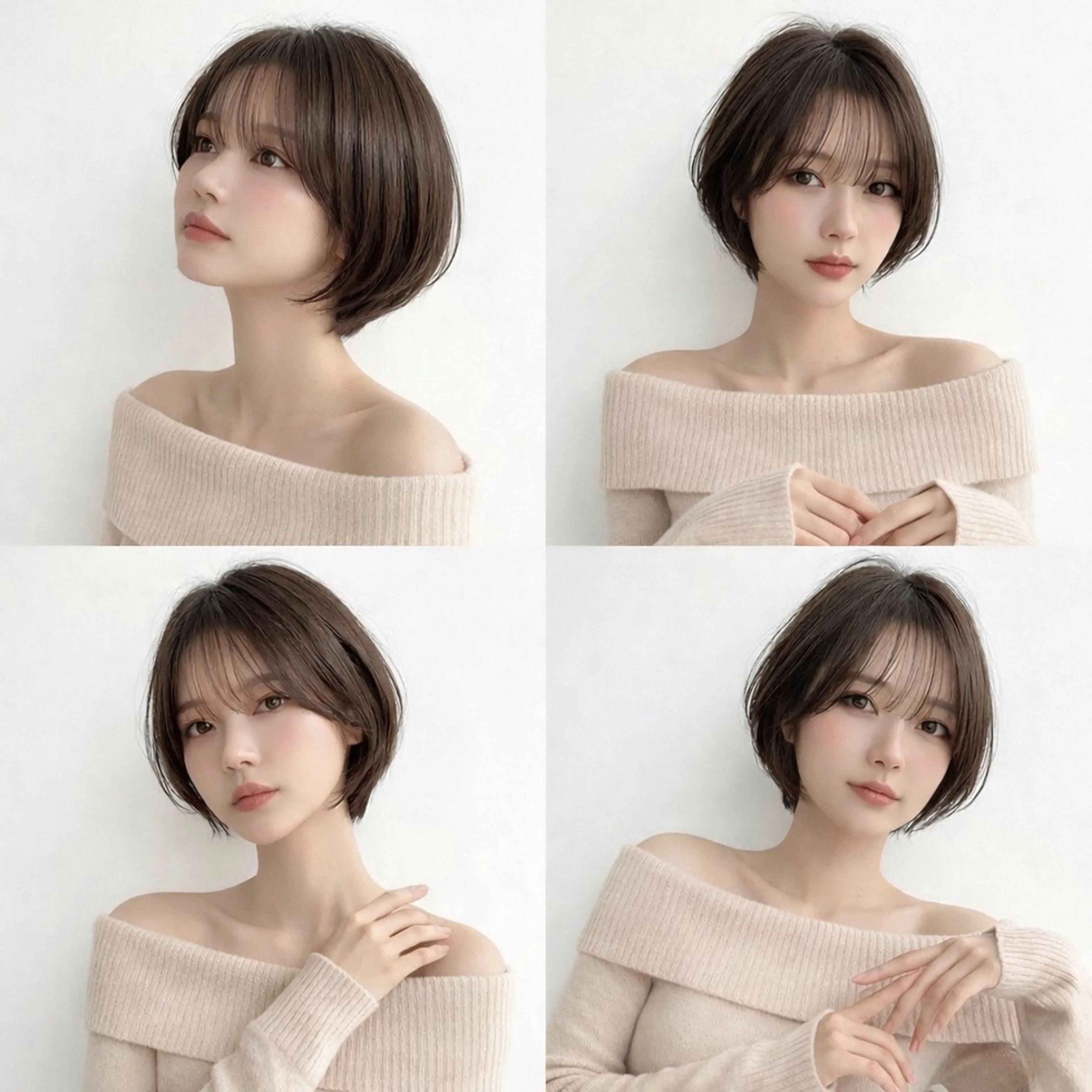 ショート 髪質改善 ショートヘア トリートメント カット ♦️髪質改善美髪矯正 💍谷口克也♦️のヘアスタイル