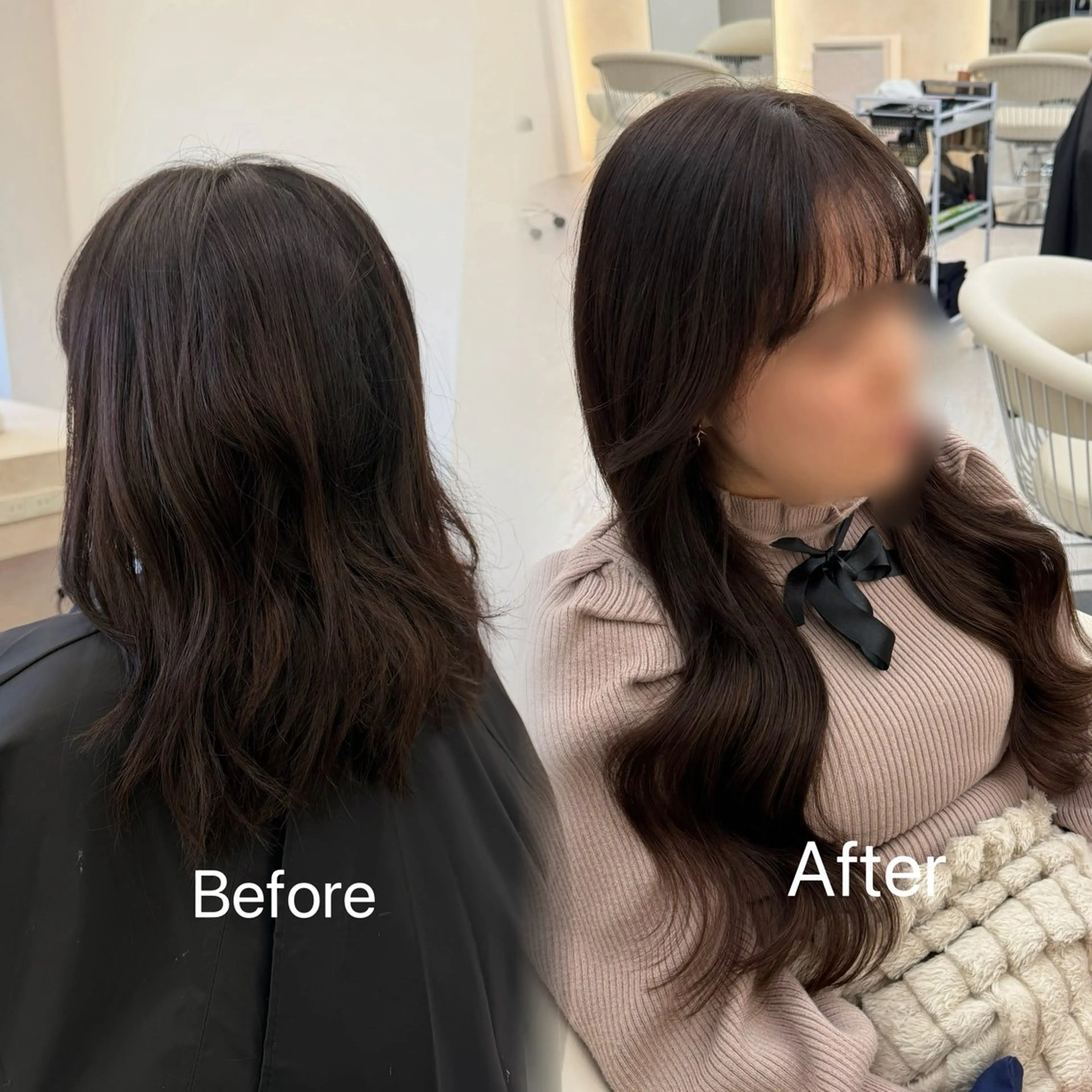 ロング ロング カット エクステ 原宿/表参道/ プルエクステ/そらのヘアスタイル