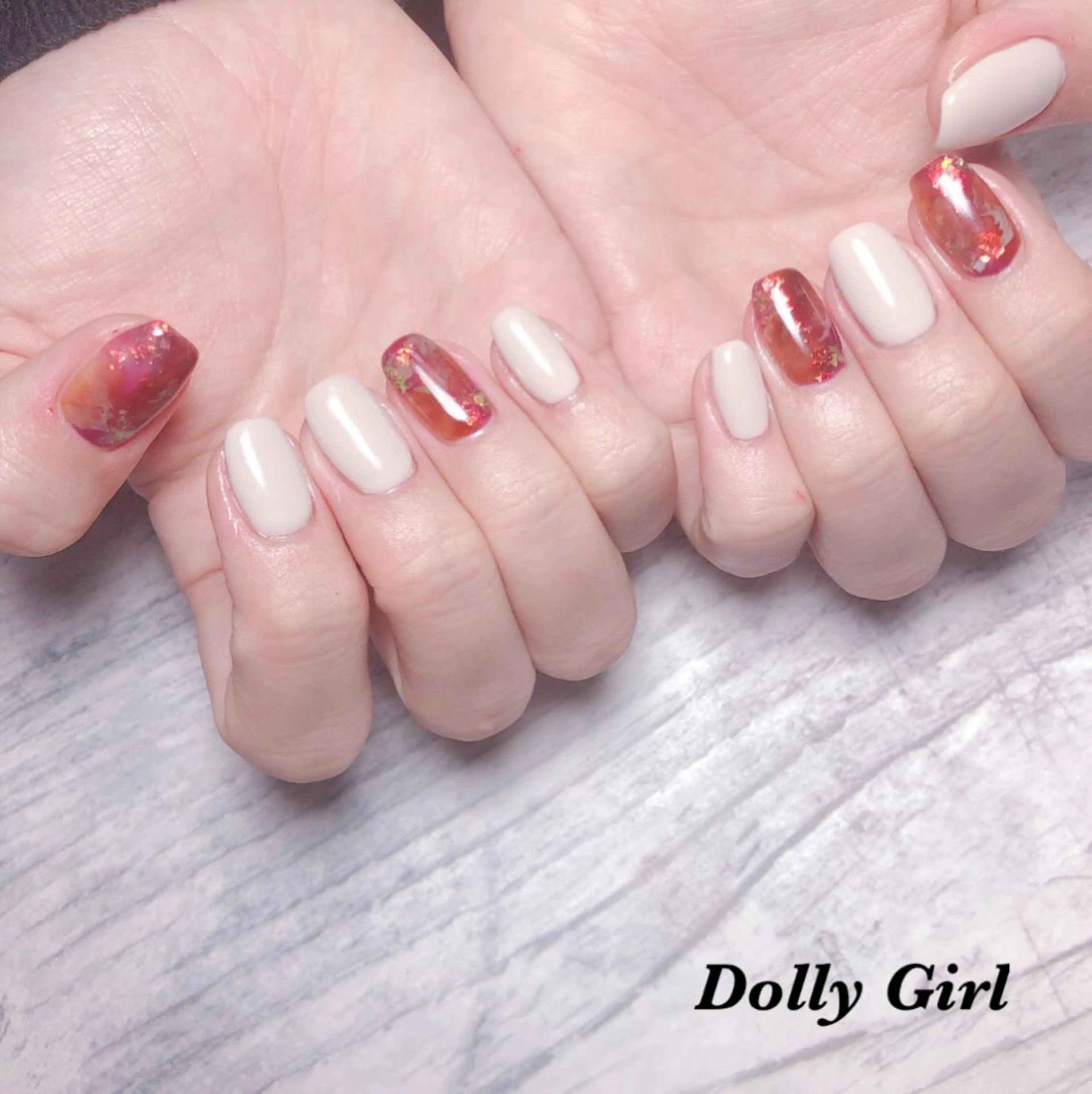 ネイル 個室ネイルサロンDolly  Girl〜ドーリーガール〜所属・DollyGirl KYOKOのネイルデザイン