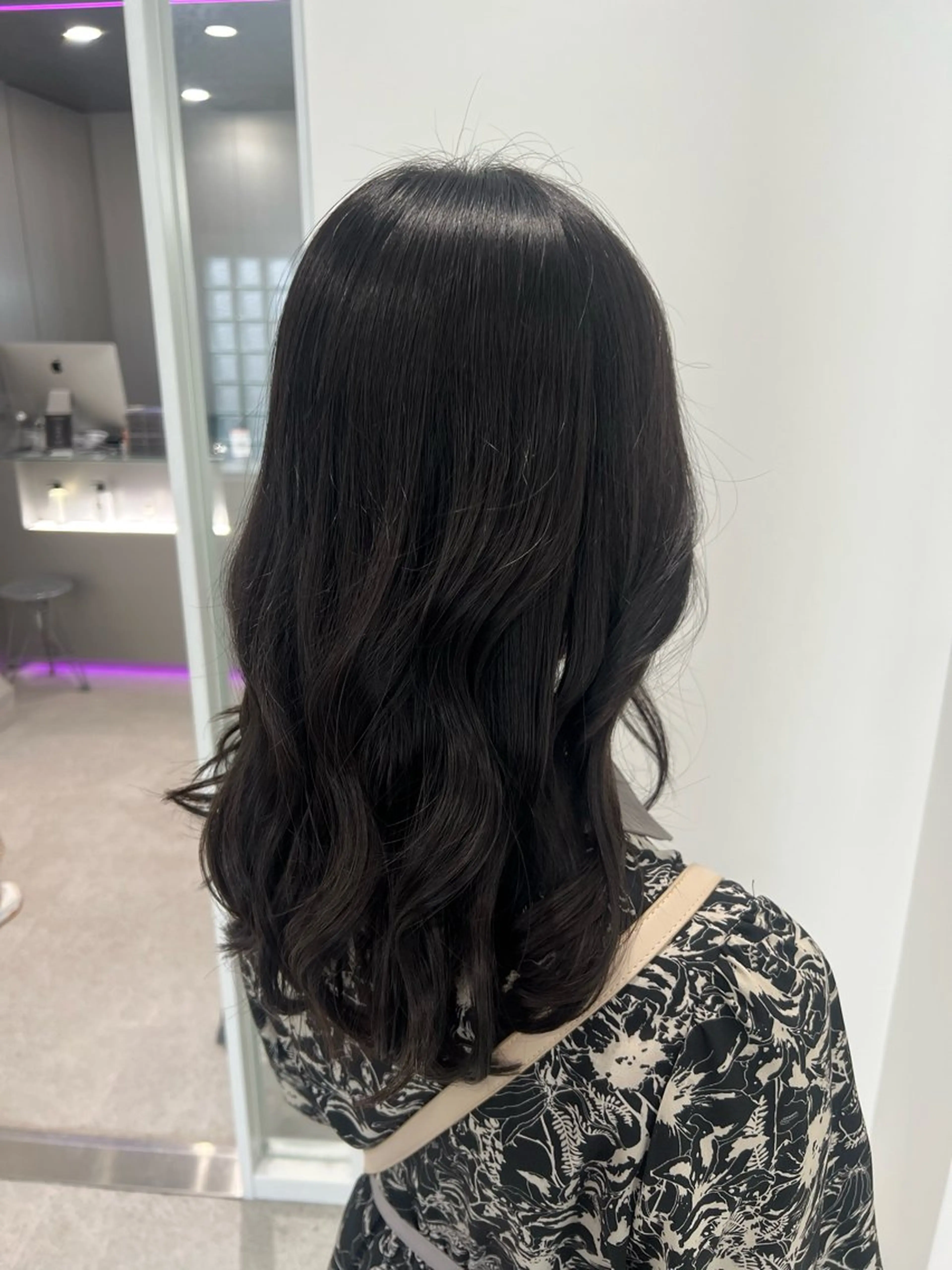 ロング カット トリートメント 💗愛され暖色💗 ピンク/レッド💗のヘアスタイル