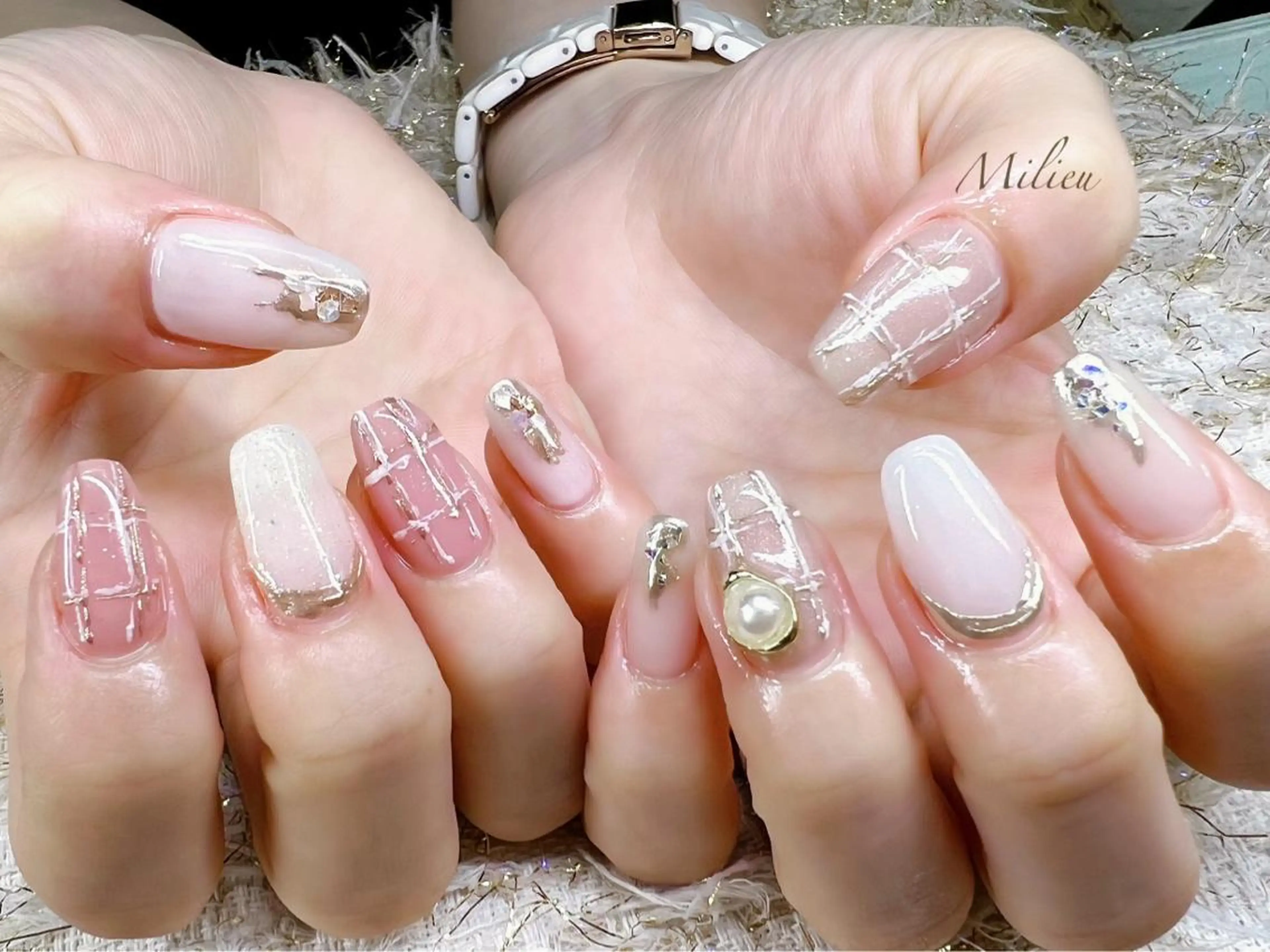 ネイル ハンドネイル 吉澤 圭のネイルデザイン