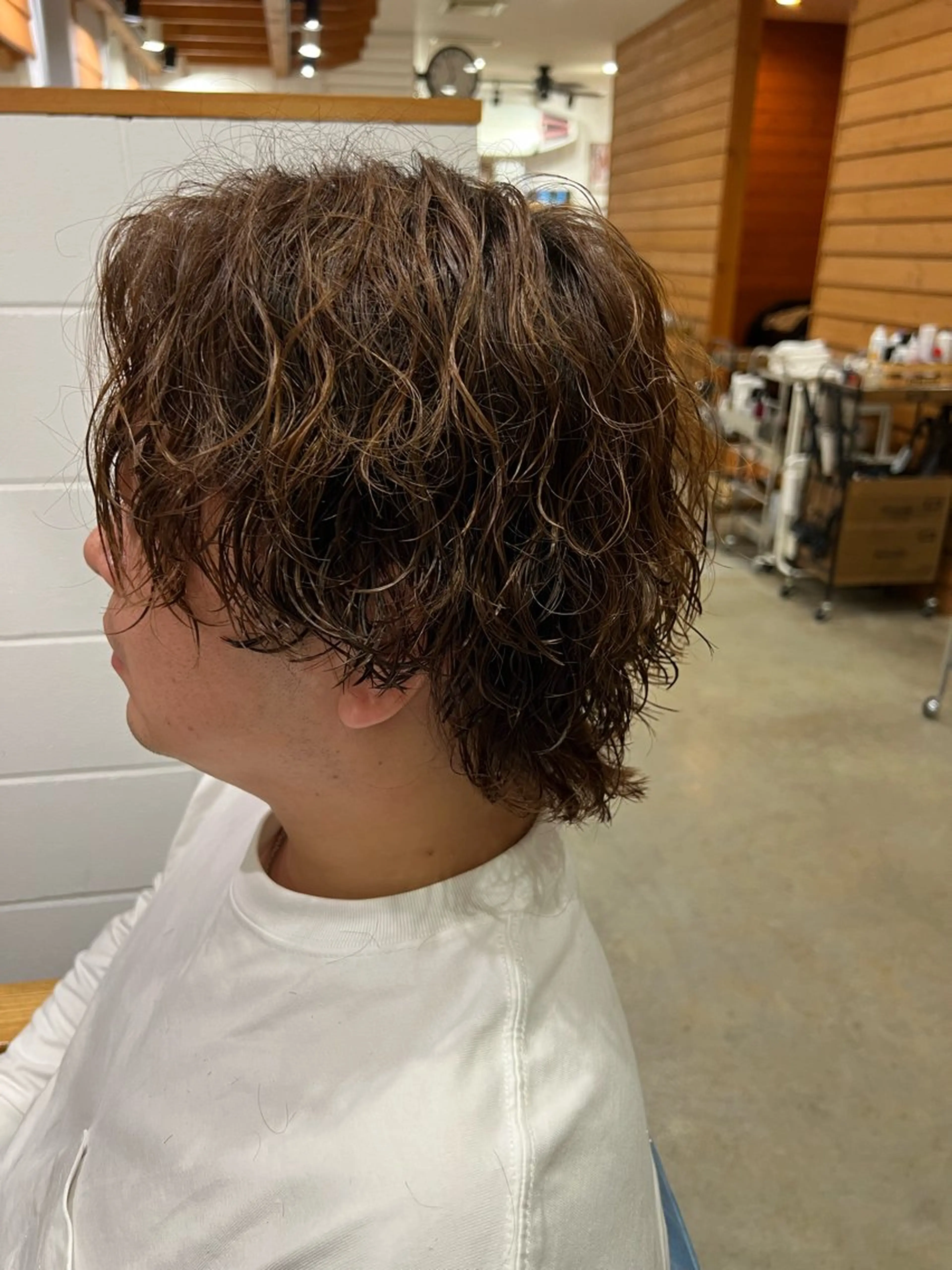 ミディアム カット パーマ お客様の要望を叶える 🥥國谷俊介🥥のヘアスタイル