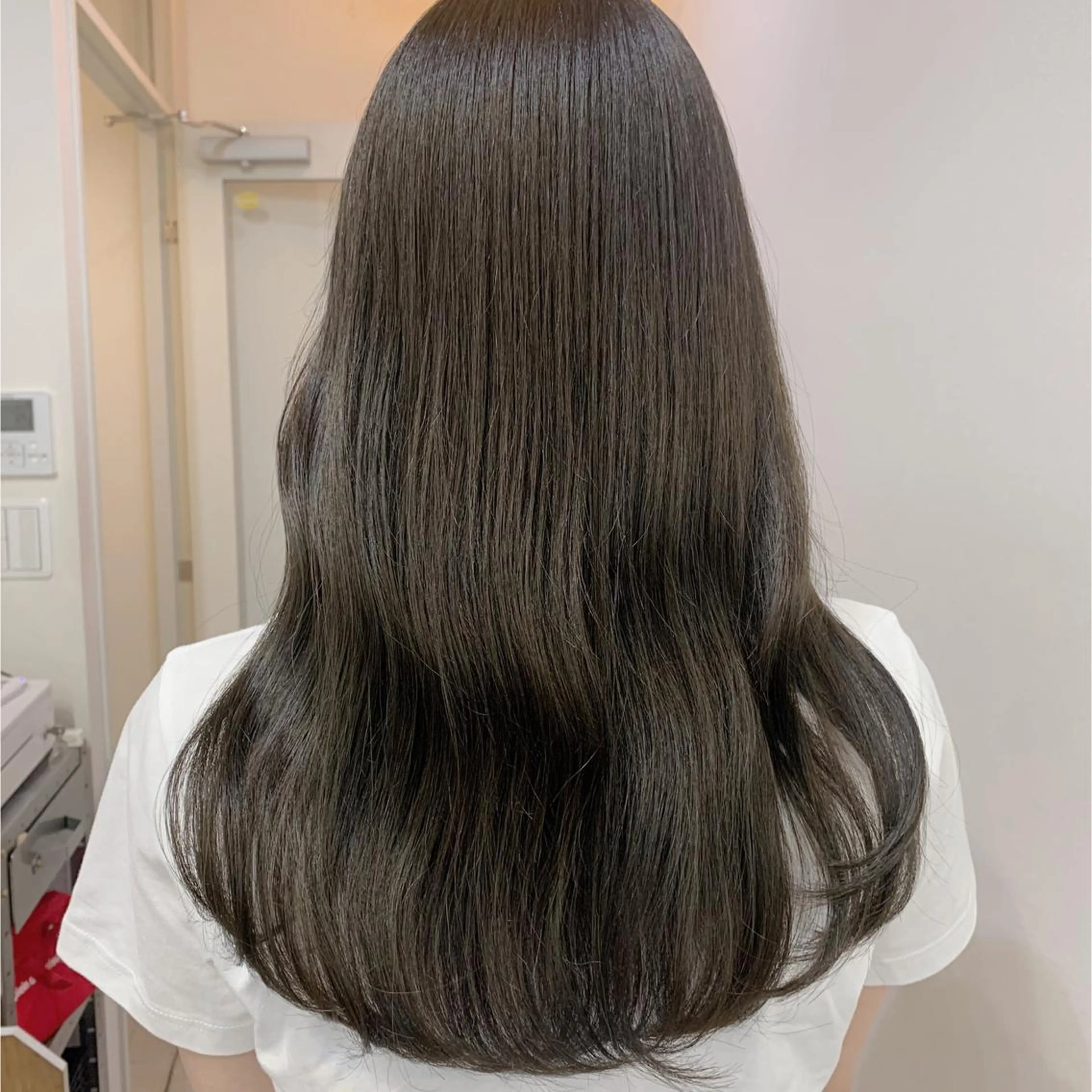 ロング 髪質改善 縮毛矯正 トリートメント カット ヘアカラー トリートメント SALOWIN 銀座一丁目店所属・髪質改善/縮毛矯正 🎀小林 唯 🎀のヘアスタイル