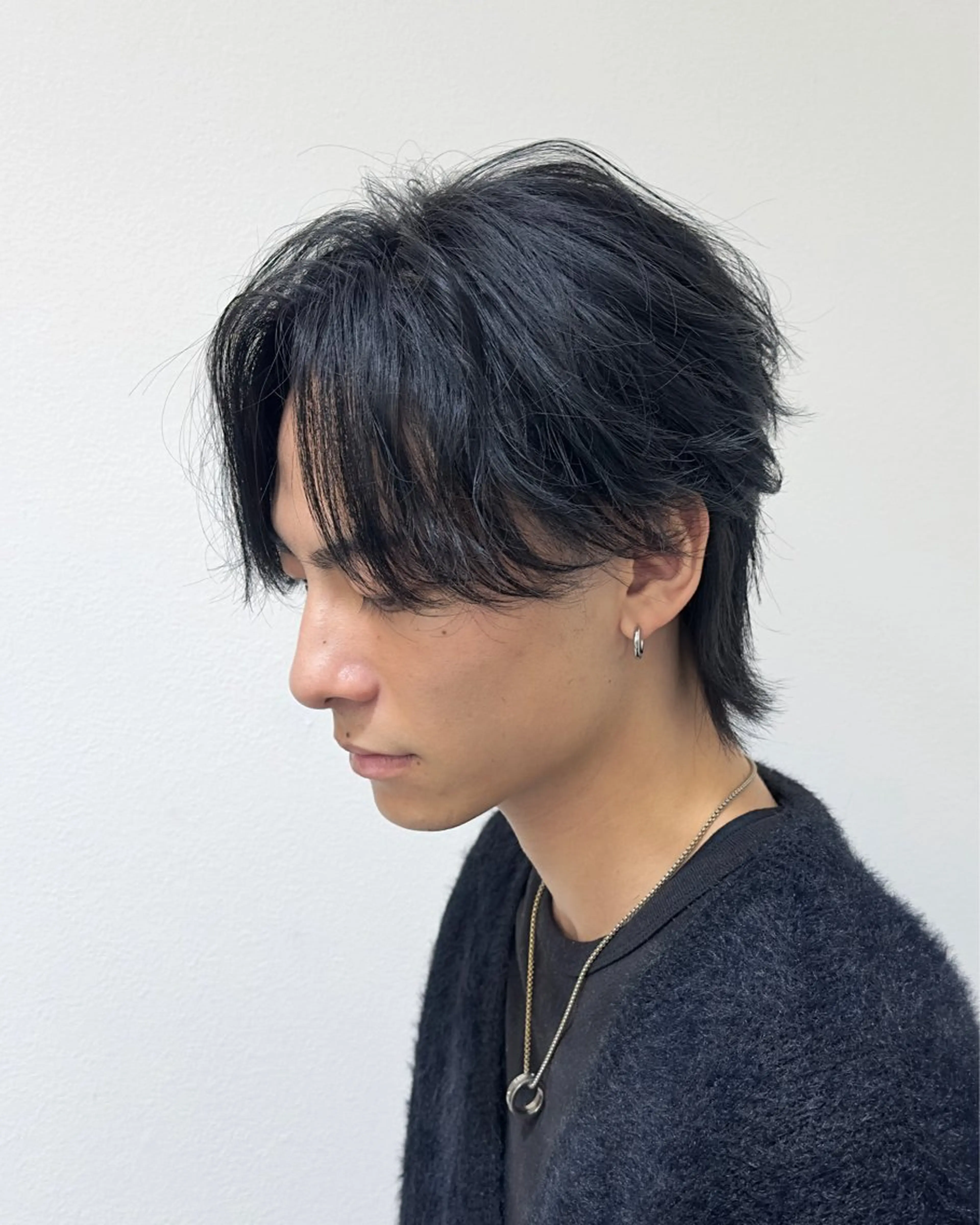 メンズ カット パーマ メンズ/心斎橋 /韓流/藤本理希のヘアスタイル