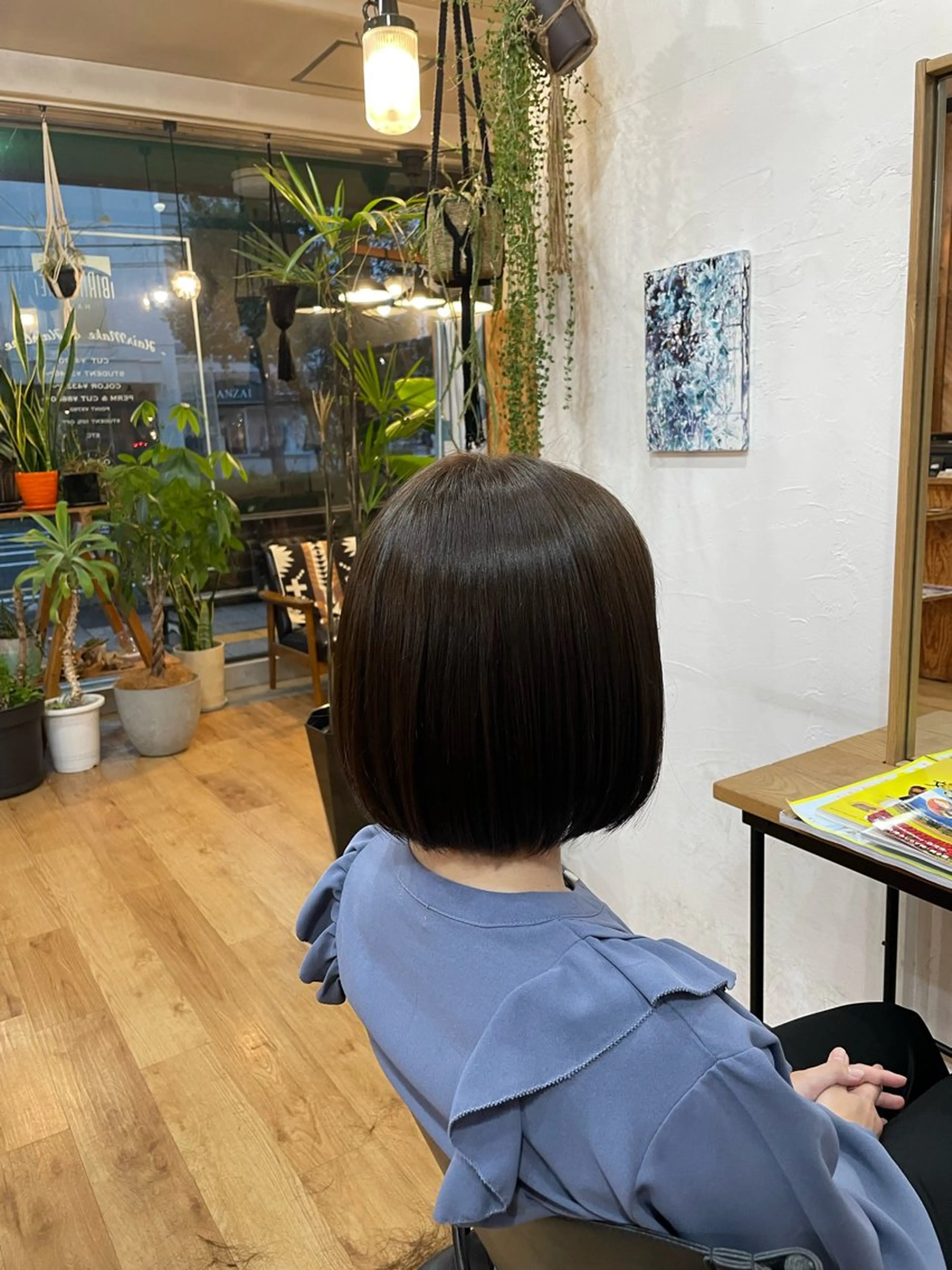 ミディアム カット ヘアカラー BRIDGE HAIR所属・Nana 🫧のヘアスタイル