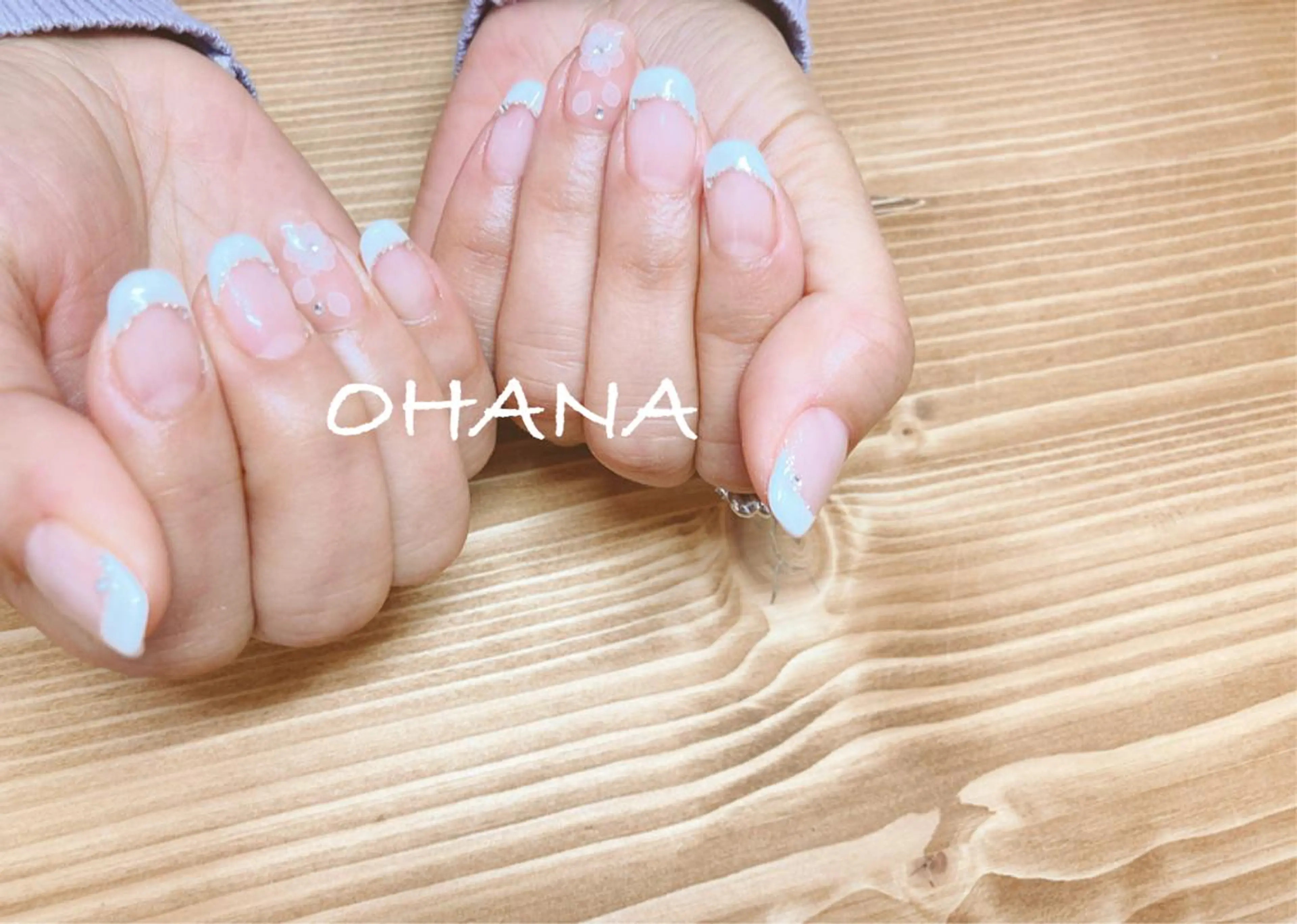 ネイル アートネイル 成人式 長さ出し フットネイル ハート nailroom  OHANA所属・nailroom OHANA🌴のネイルデザイン