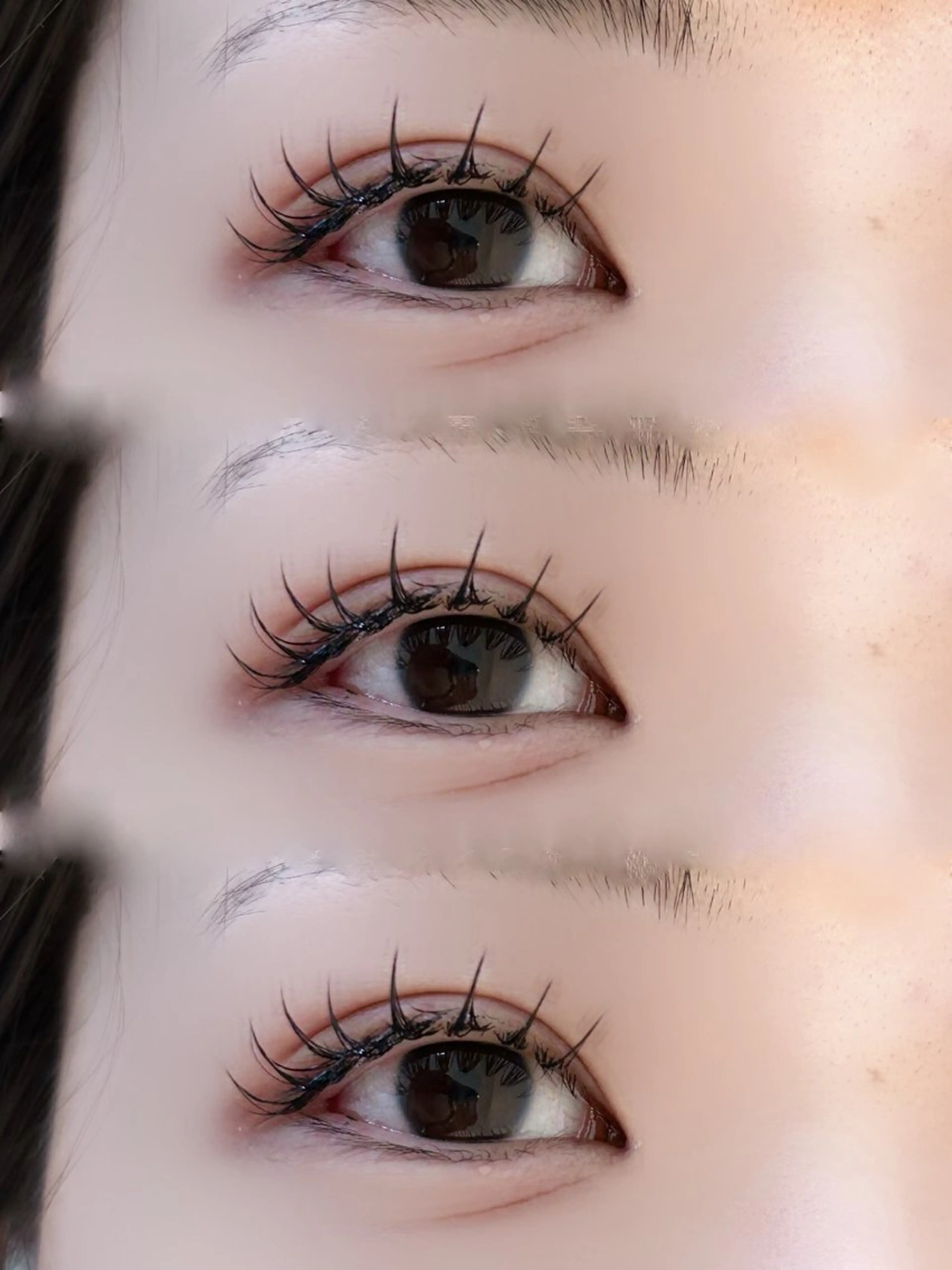 マツエク・マツパ 🫧飛山琉桜/二条 ネイルアート/束感のマツエク・マツパデザイン