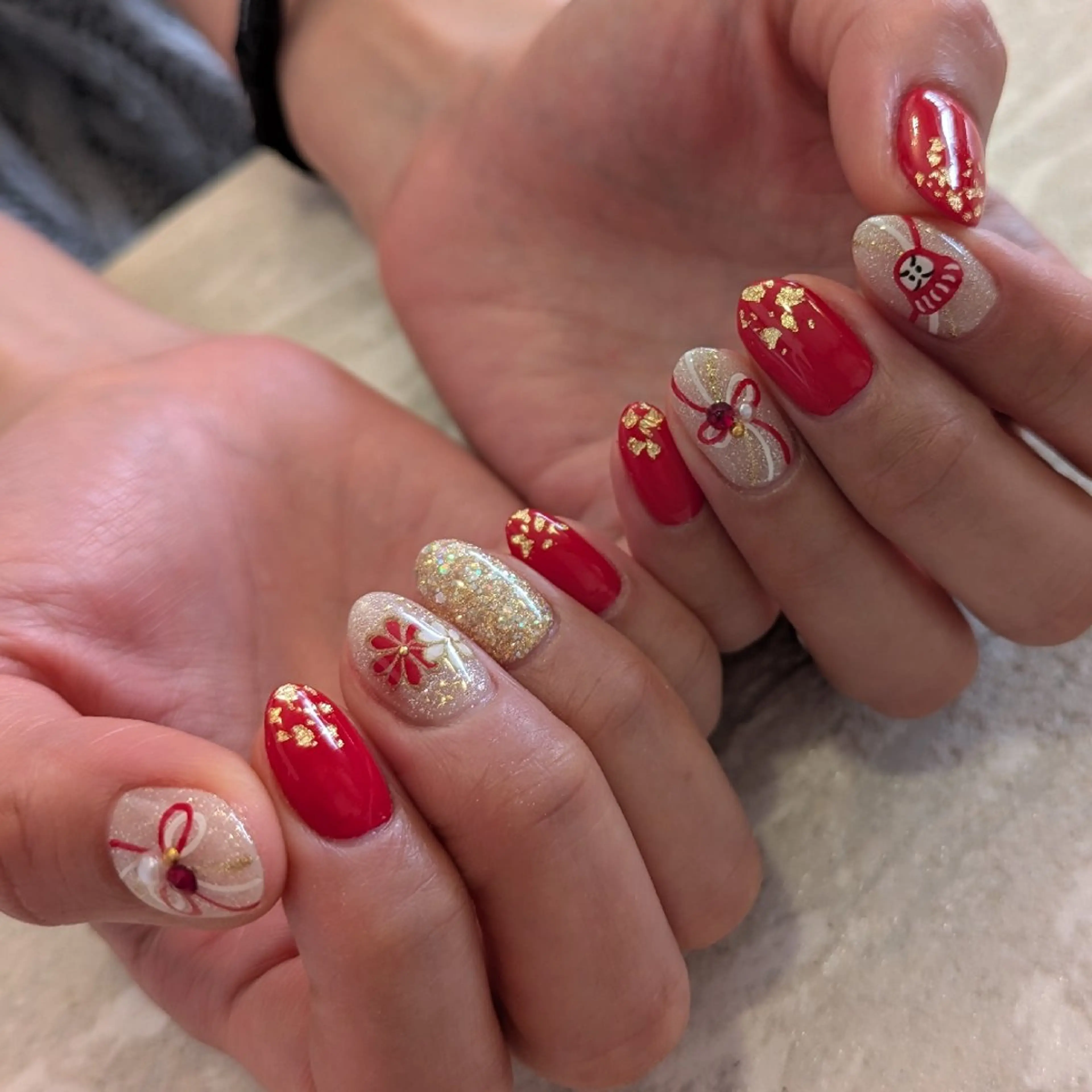 ネイル ジェヌインネイル 河内のネイルデザイン