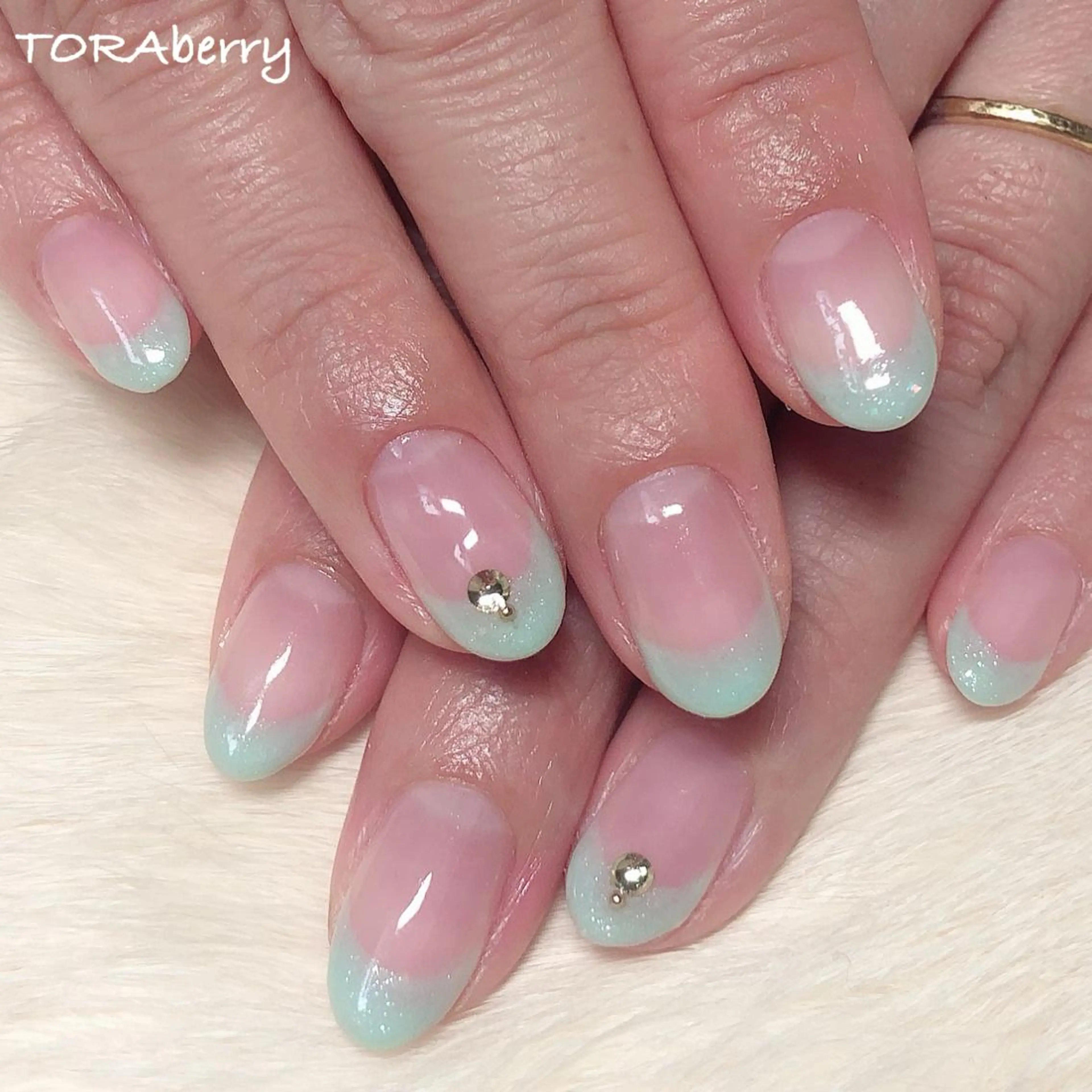 ネイル 春ネイル ハンドネイル ネイリスト なつみのネイルデザイン