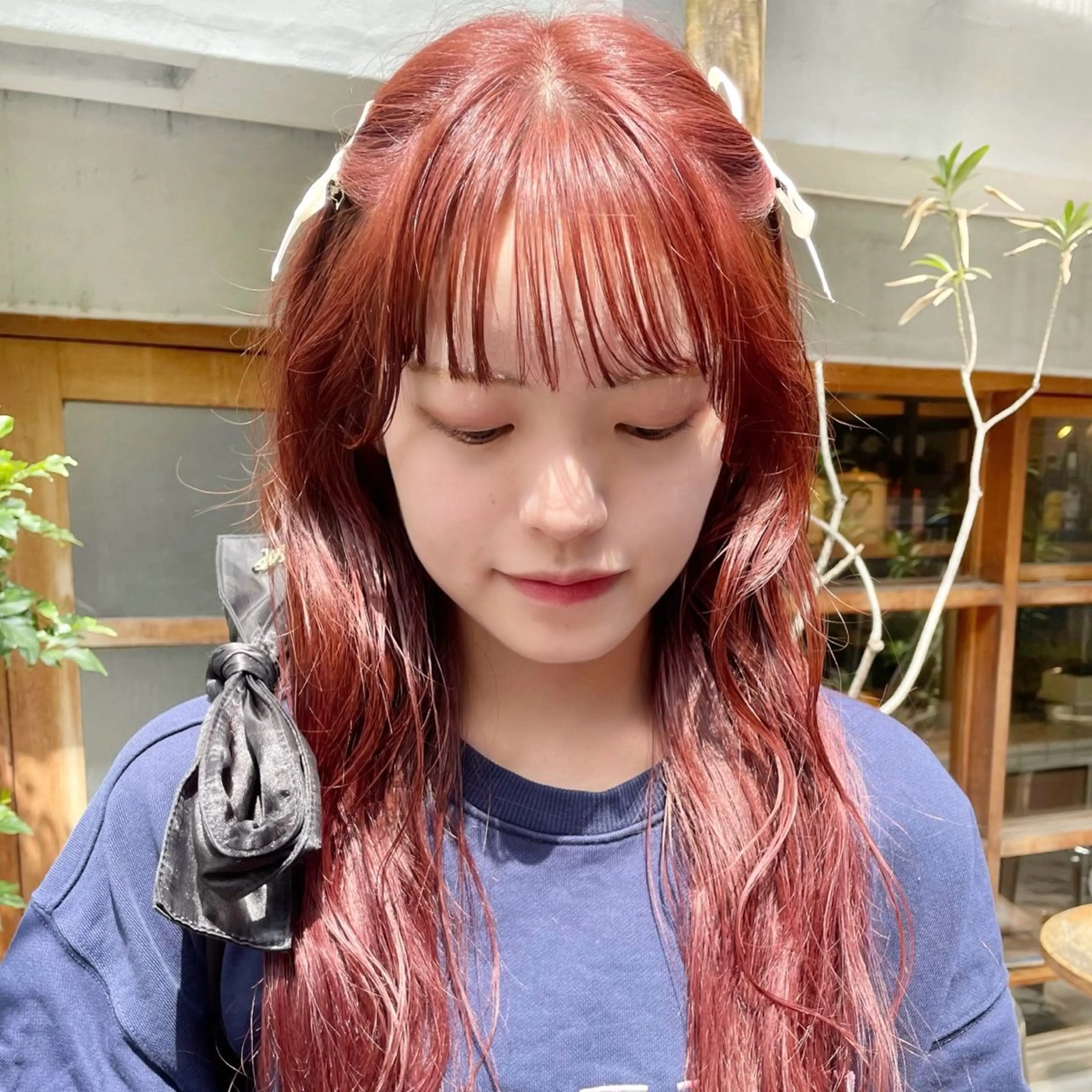 🍓《ミニモ限定》ブリーチなしダブルカラー＋内部tr 🍓【透明感カラー/オリーブ/ベージュ/ニュアンスカラー/下北沢】の写真