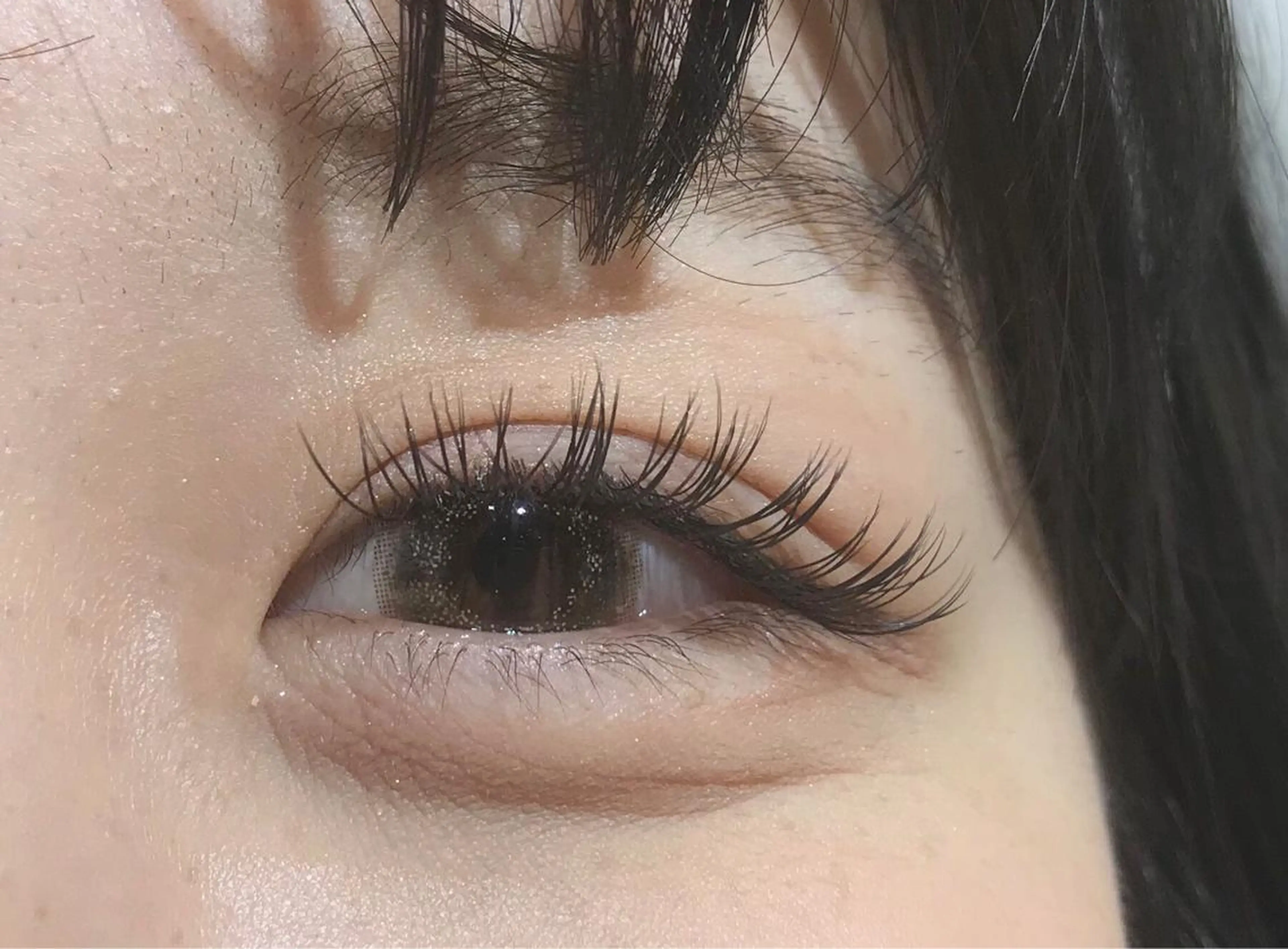 マツエク・マツパ Cカール フラットラッシュ Carat Eyelash&Eyebrow 市川店所属・時田 友美のマツエク・マツパデザイン