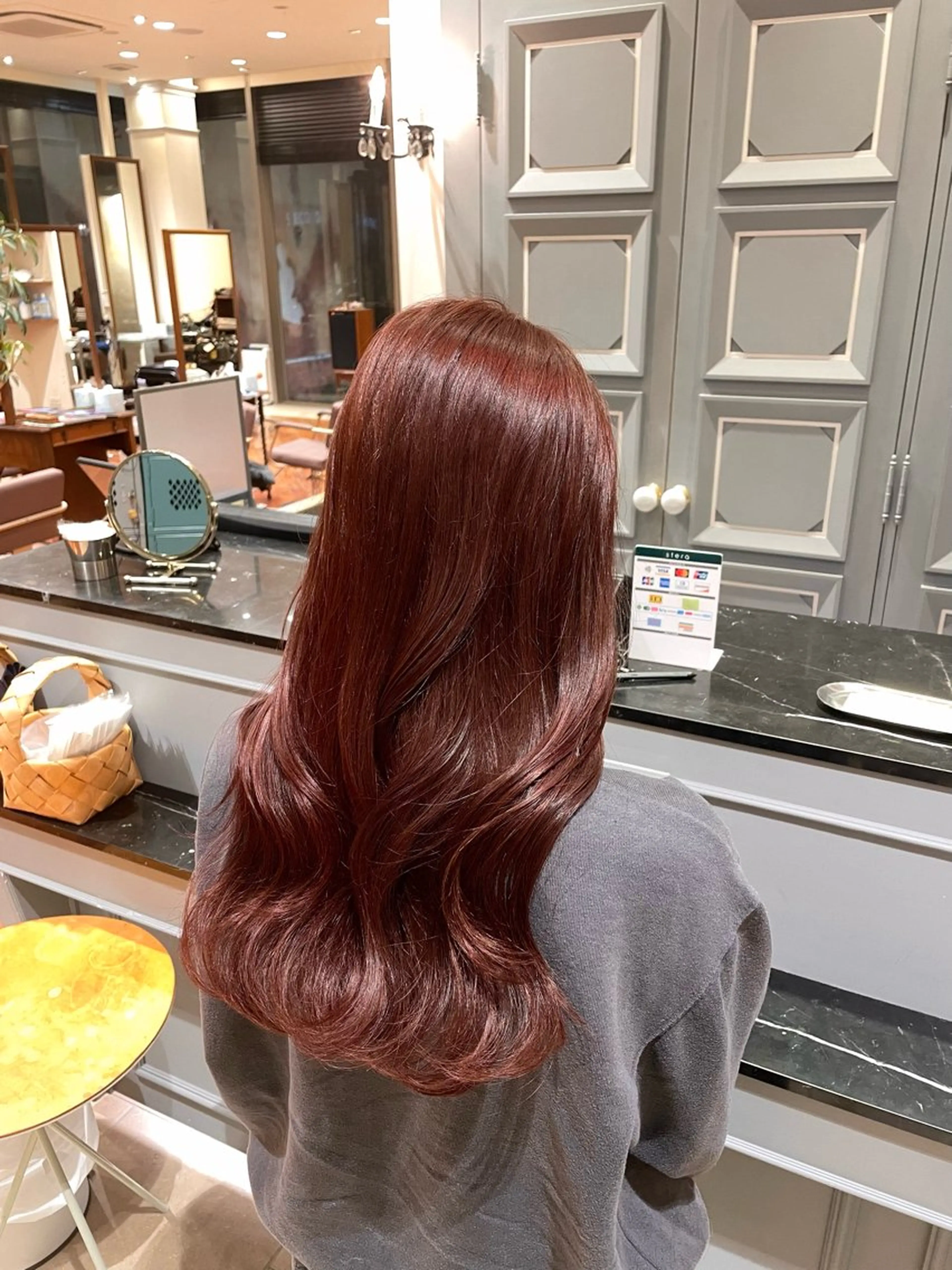 ロング 韓国風ヘア 大阪梅田 稲葉利也斗のヘアスタイル