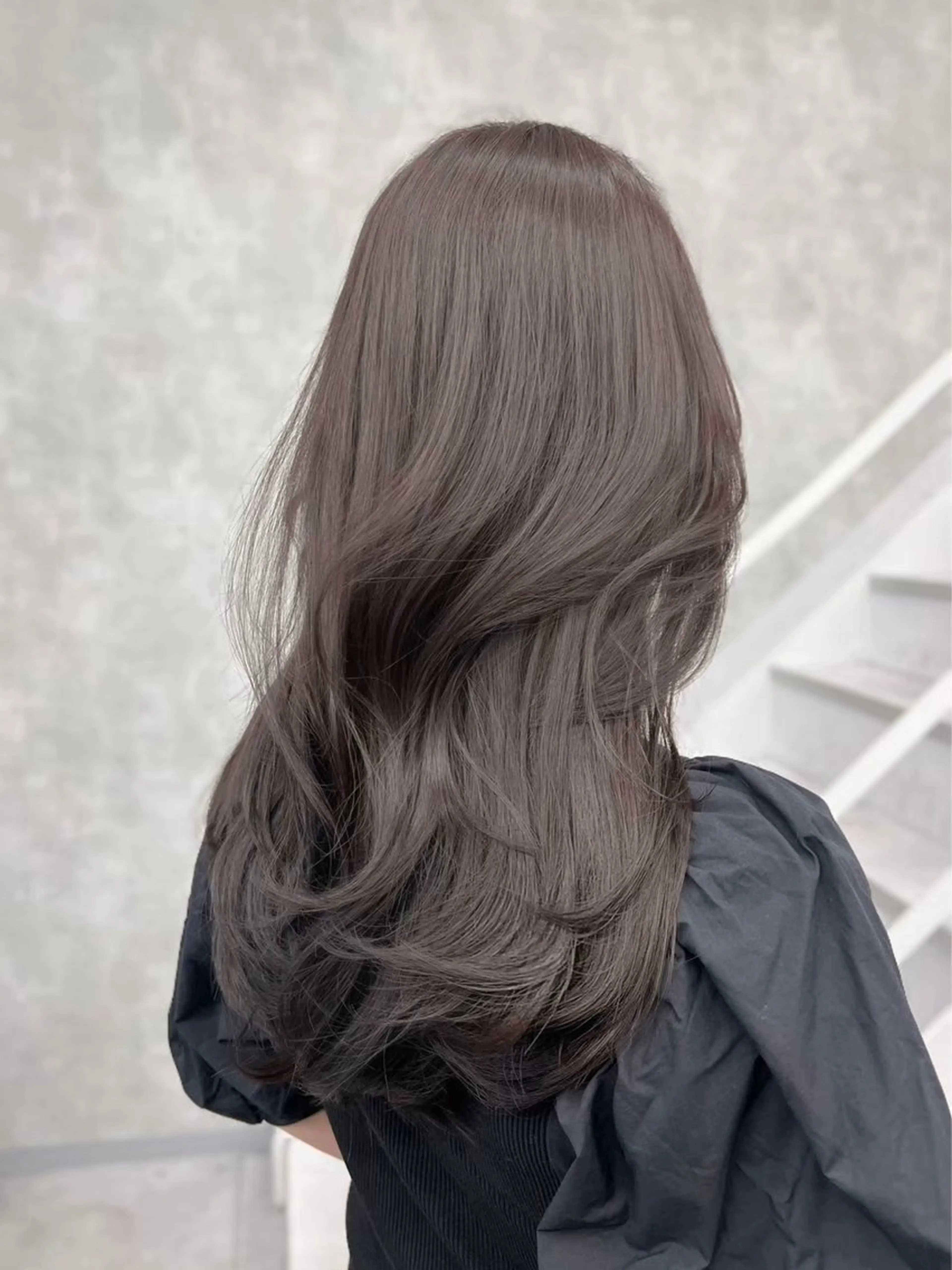 ロング 🚨メンズ曲がる 縮毛矯正りおん🚨のヘアスタイル