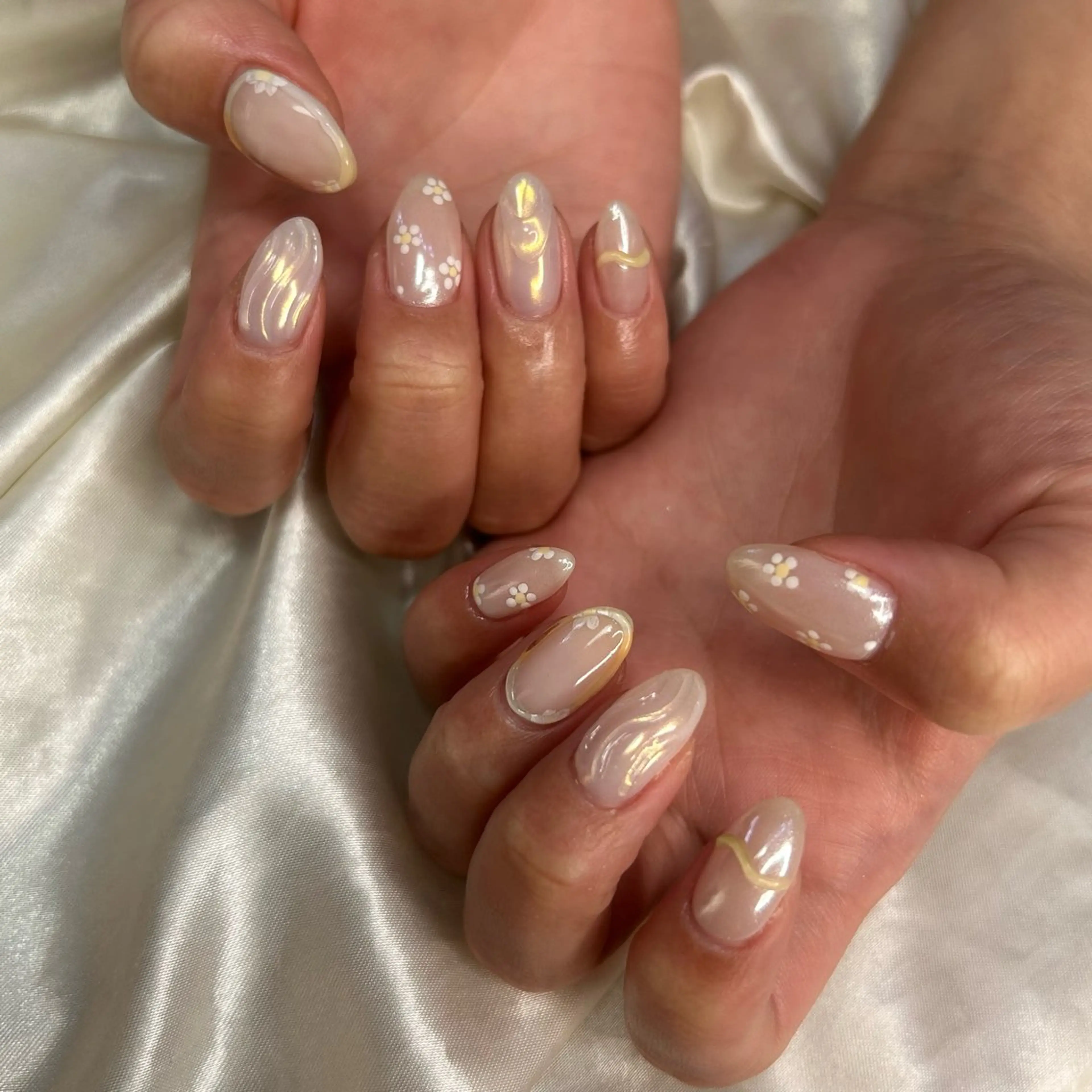 ネイル ハンドネイル 西岡 杏のネイルデザイン