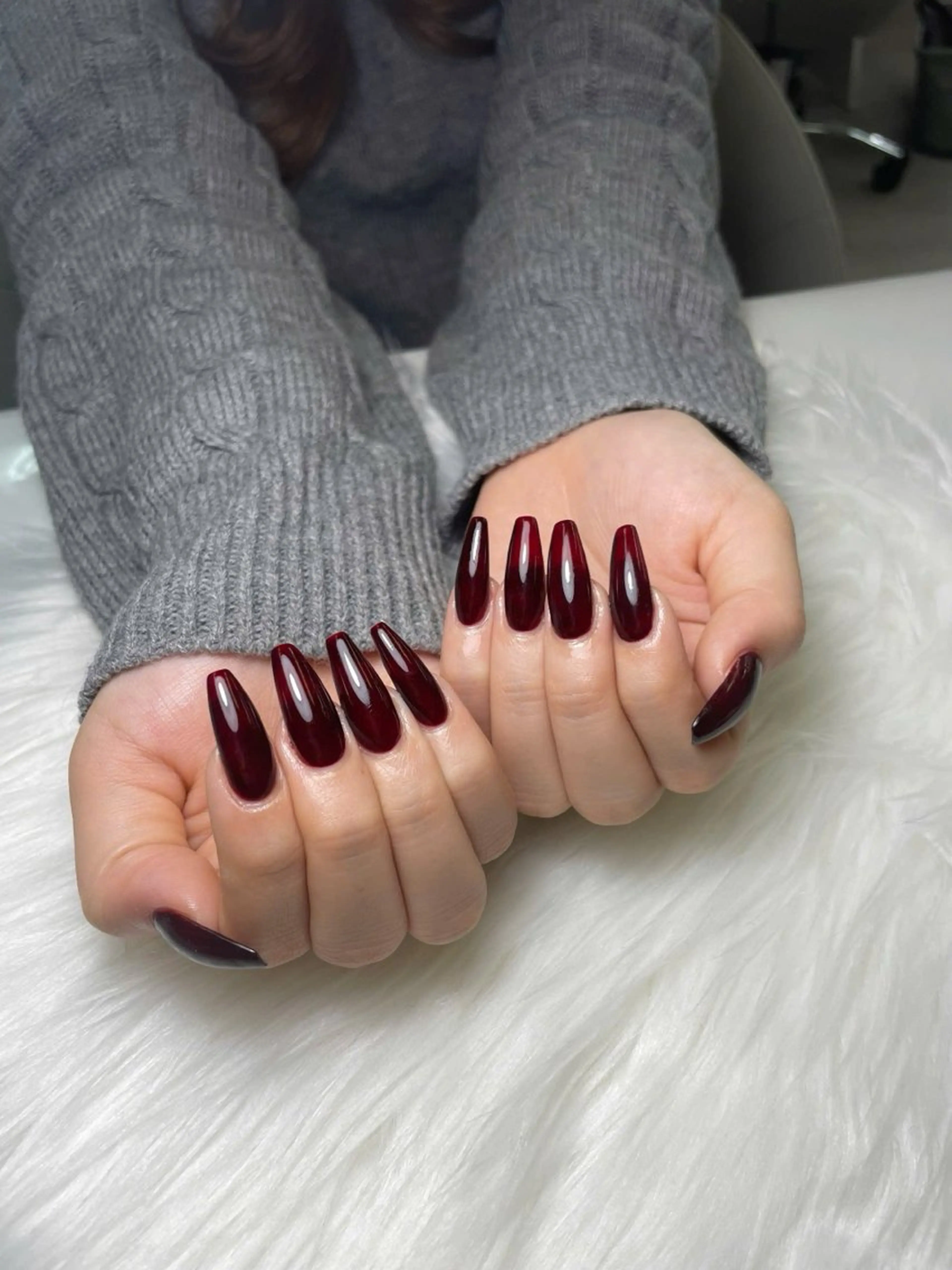 ネイル 韓国ネイル シンプルネイル ワンホンネイル ハンドネイル King Nail Cassieのネイルデザイン