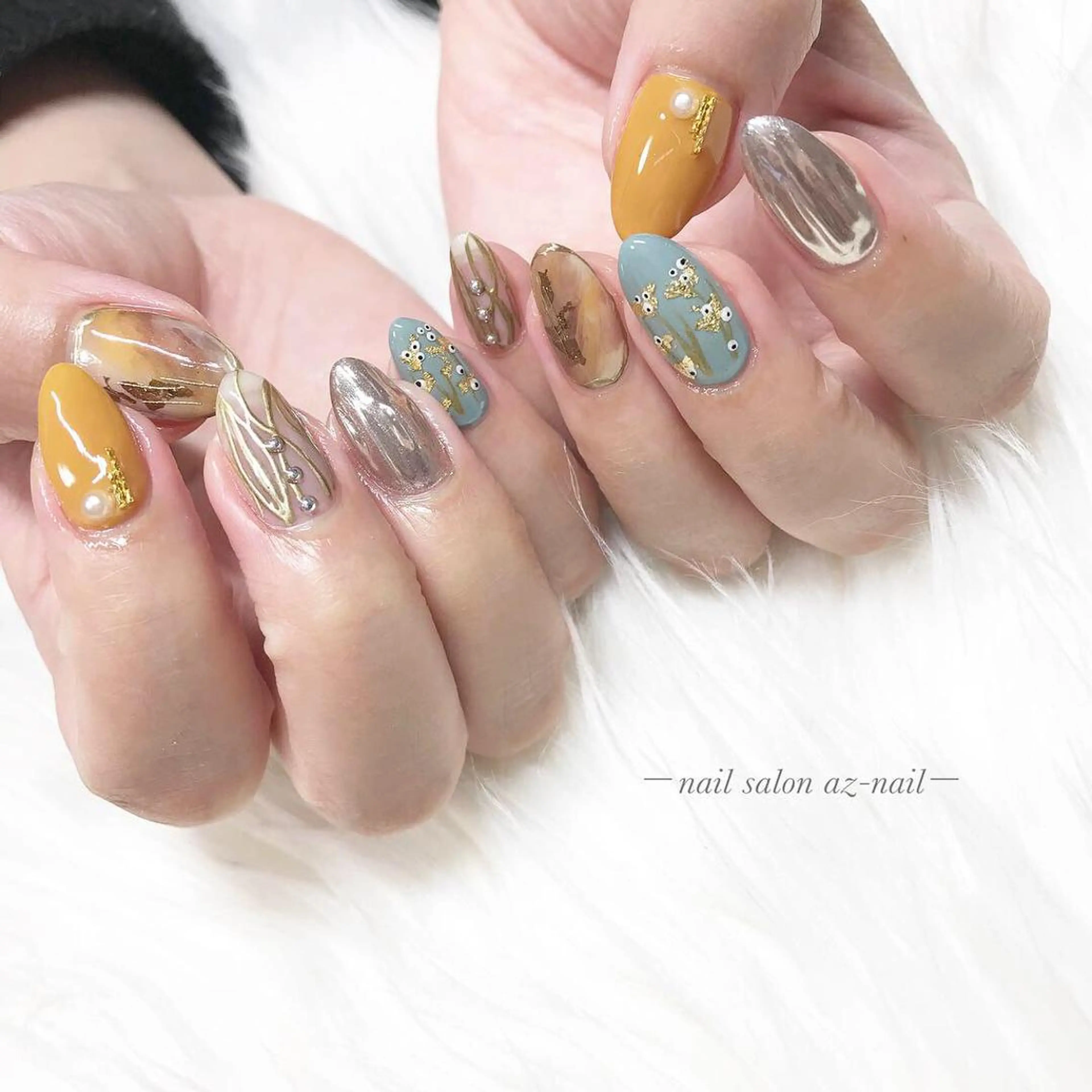 ネイル 井上 梓のネイルデザイン