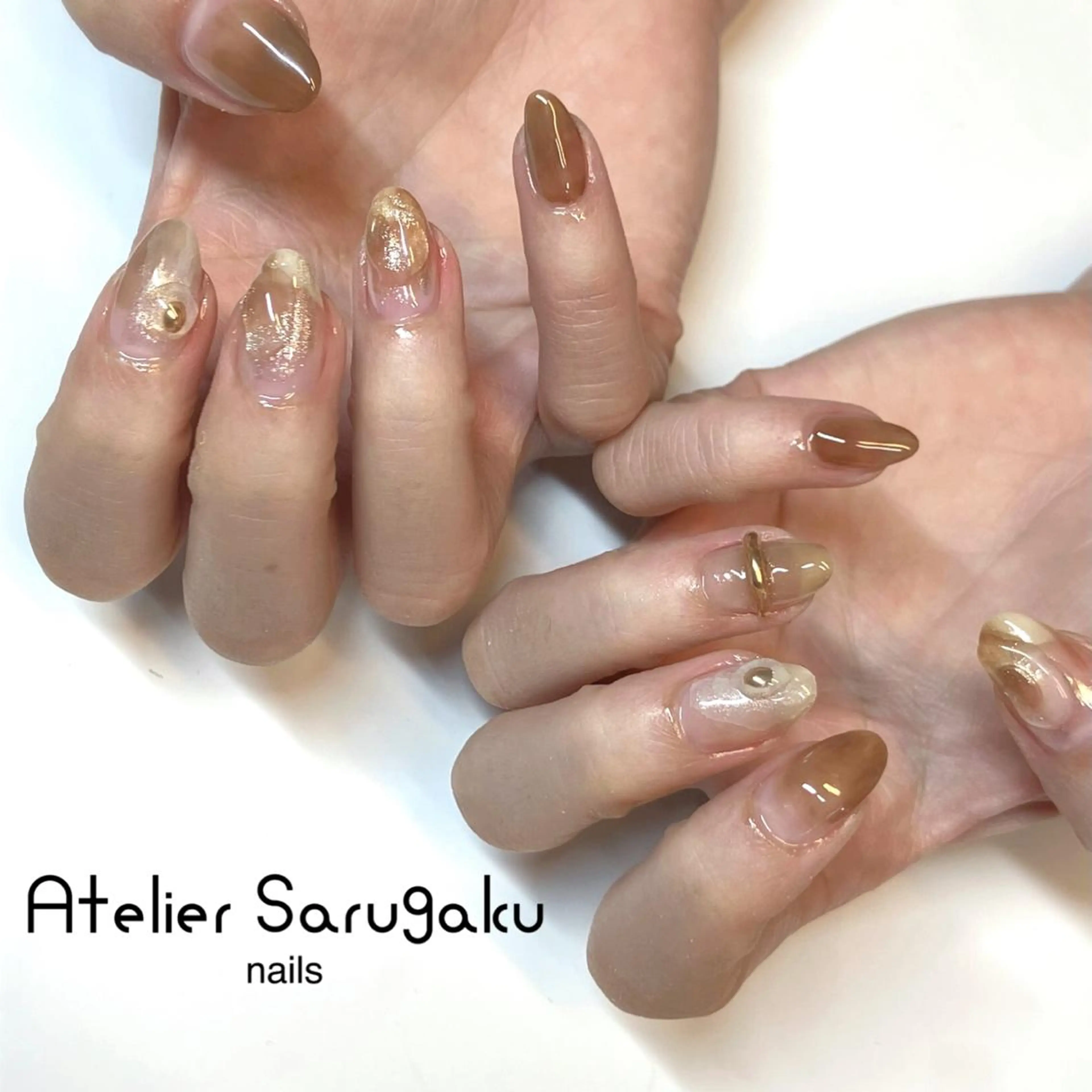 ミディアム sususu. shiomiのネイルデザイン