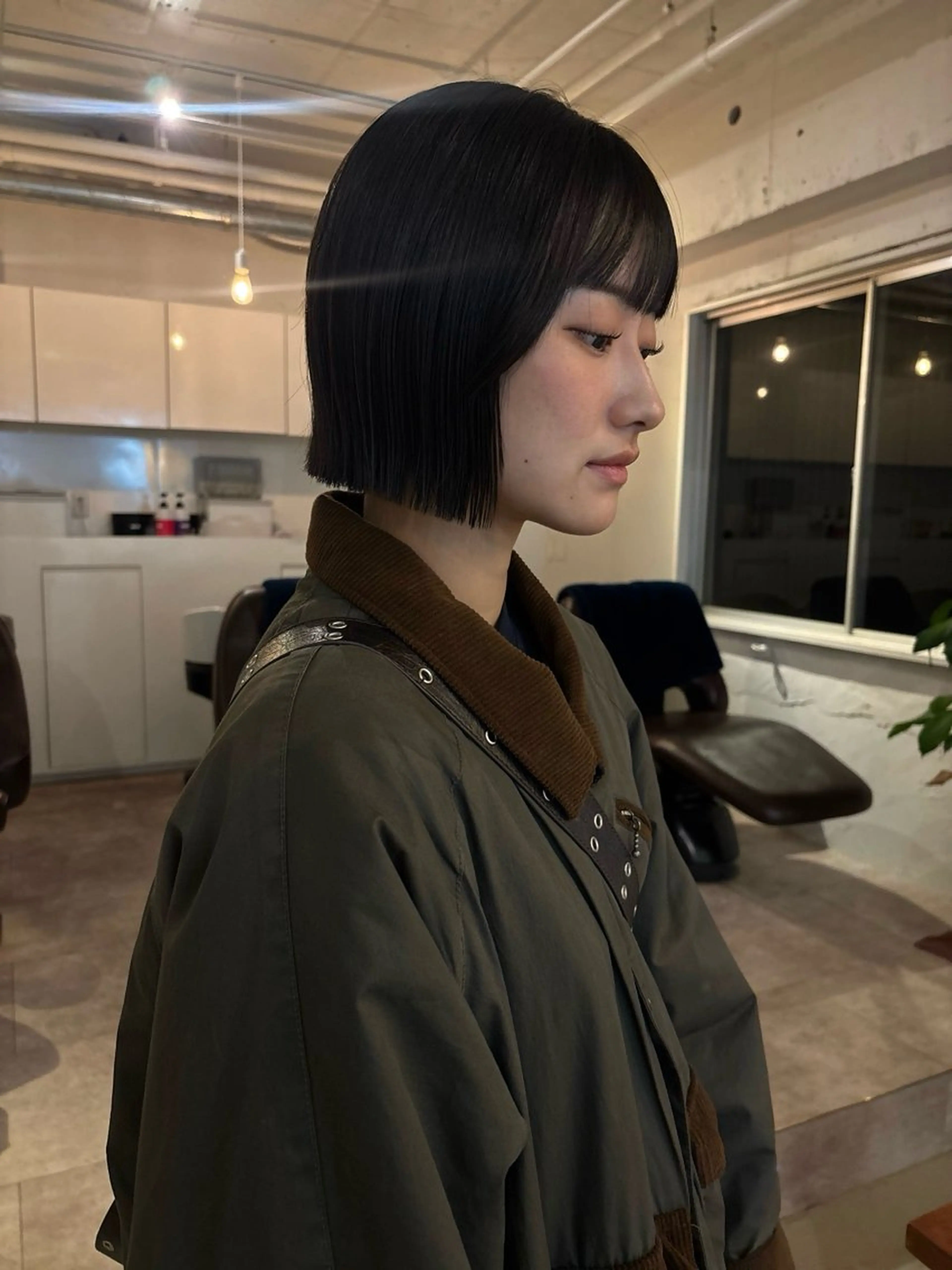 ショート ボブ カット トリートメント 🍑透明感hair ・NENE🍑のヘアスタイル