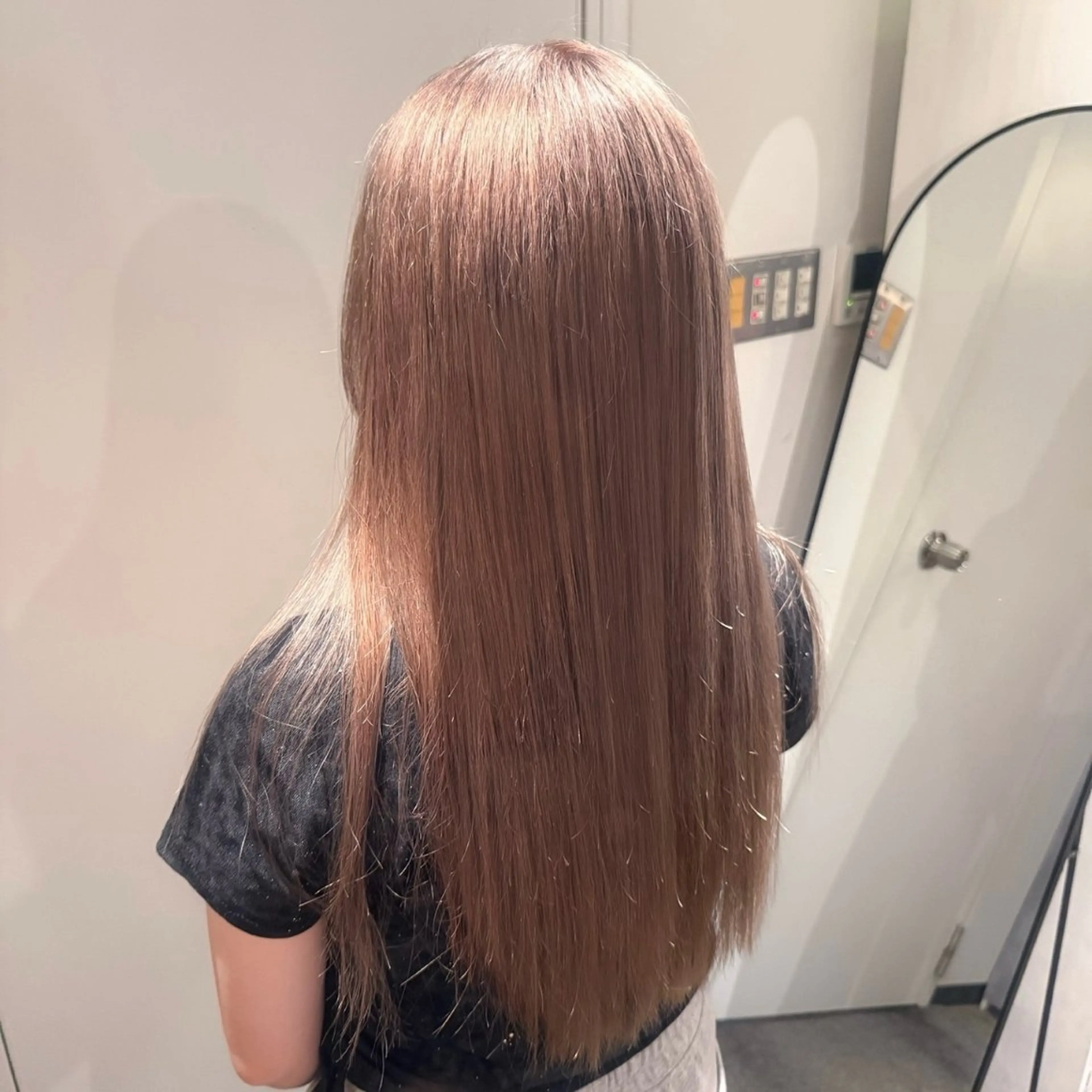 ロング カラー ヘアカラー トリートメント 🫧ブリーチモデル/ 透明感カラー /みきのヘアスタイル
