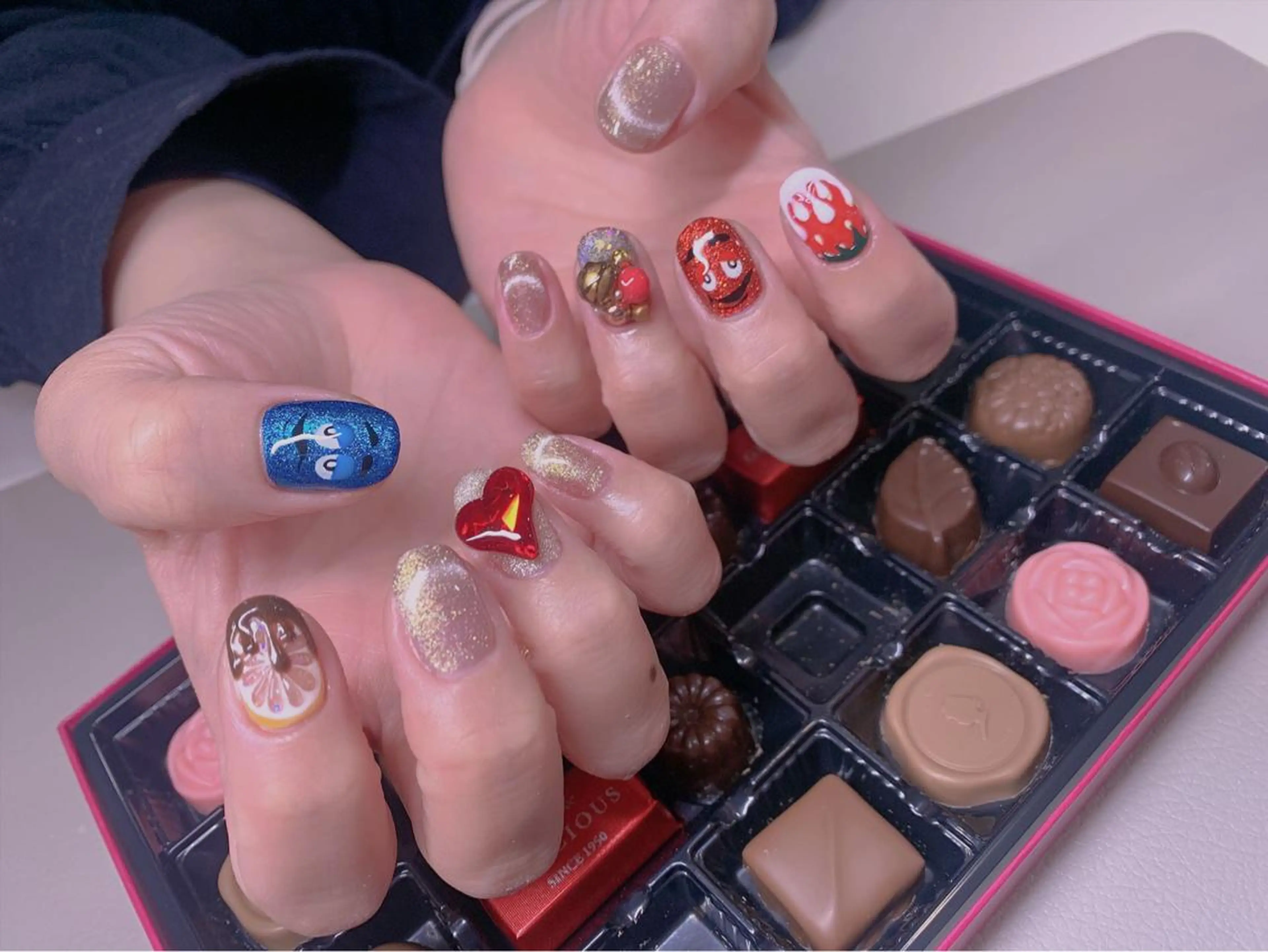 ネイル 長さだし専門店 M2　rikaのネイルデザイン