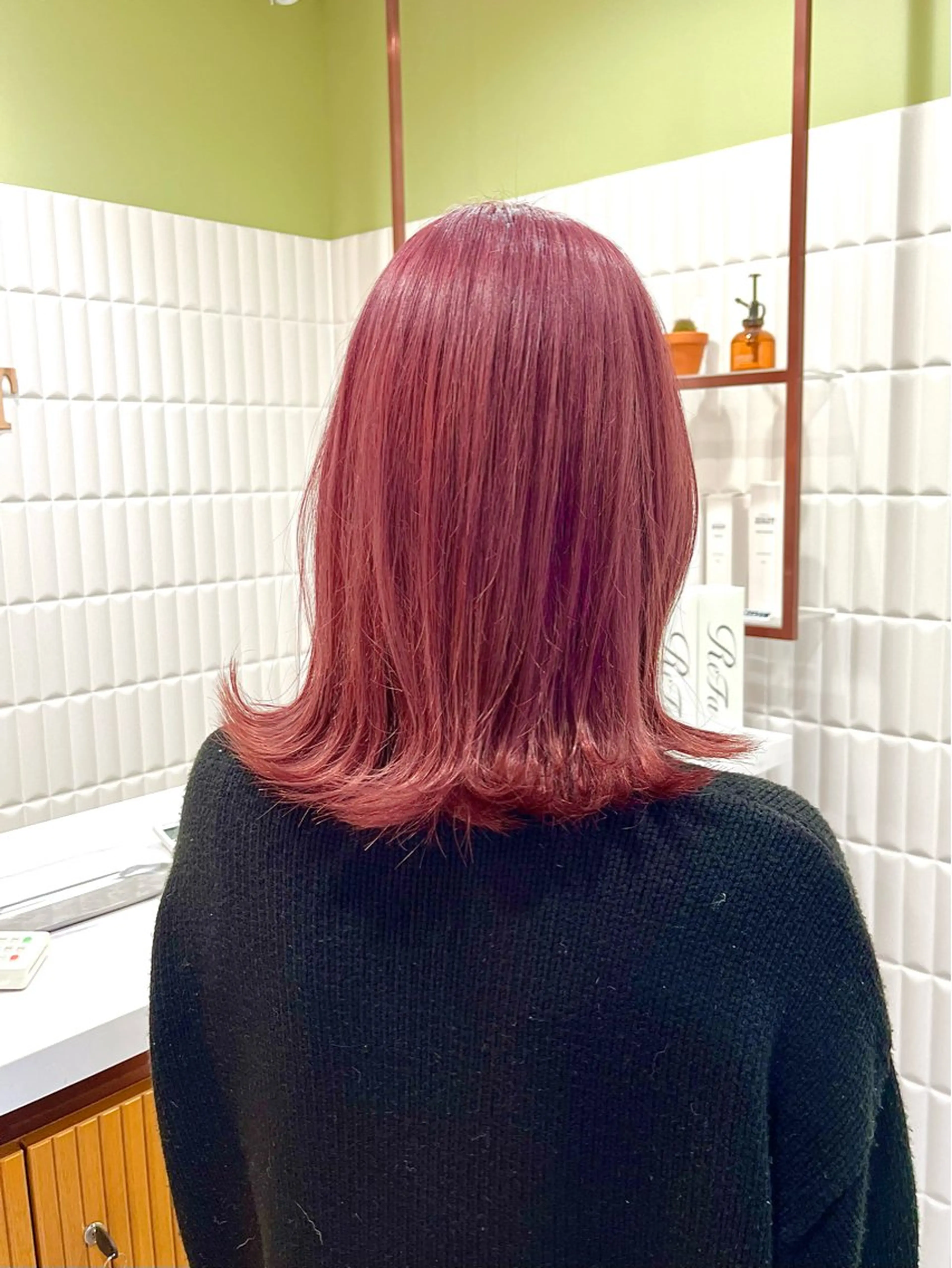 ミディアム ヘアカラー トリートメント 番匠 海遊のヘアスタイル