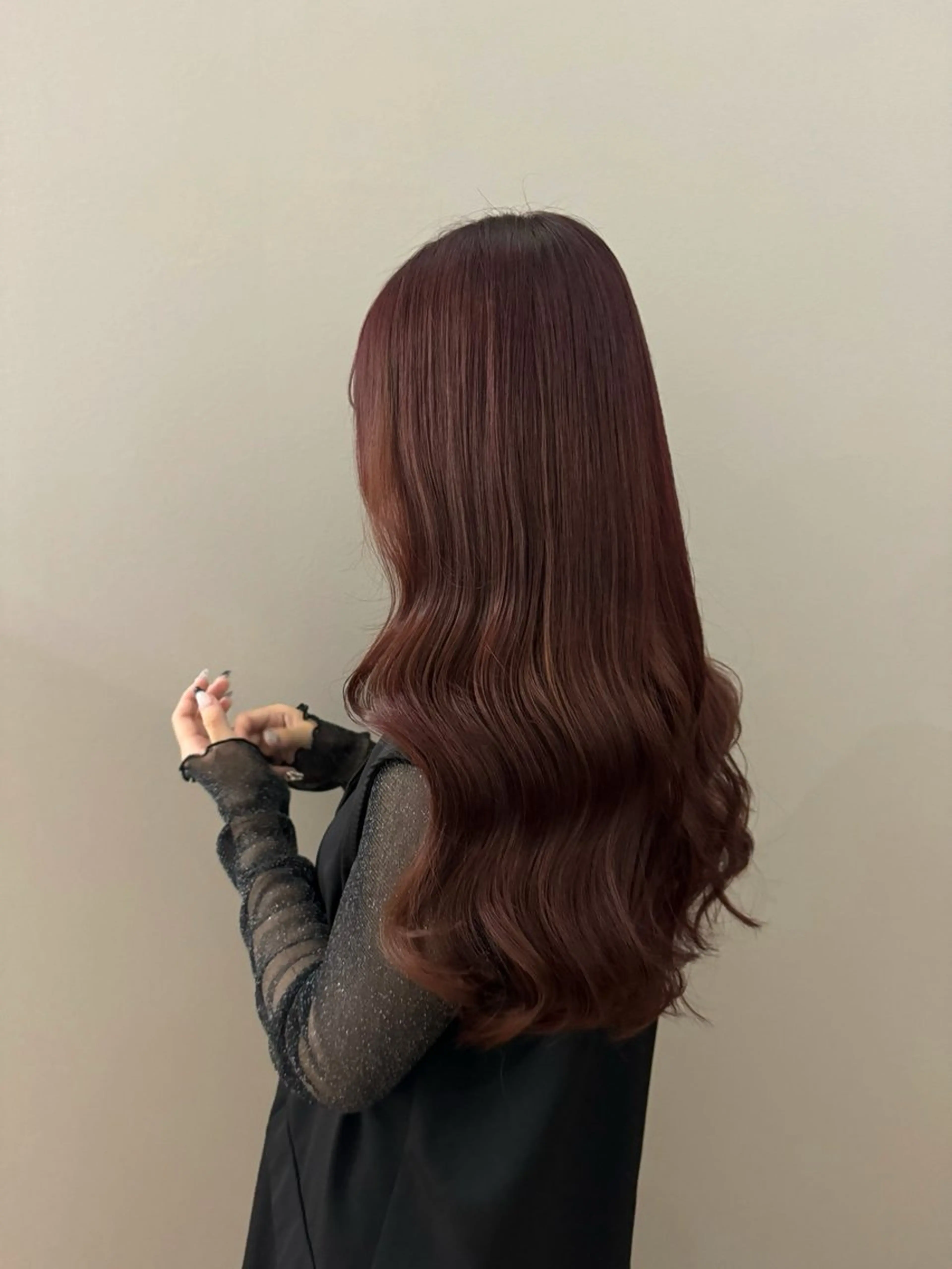 🌹初カラー🪄高発色にオススメ🌹ブリーチなしダブルカラー+カット+ioeオリジナルケアの写真