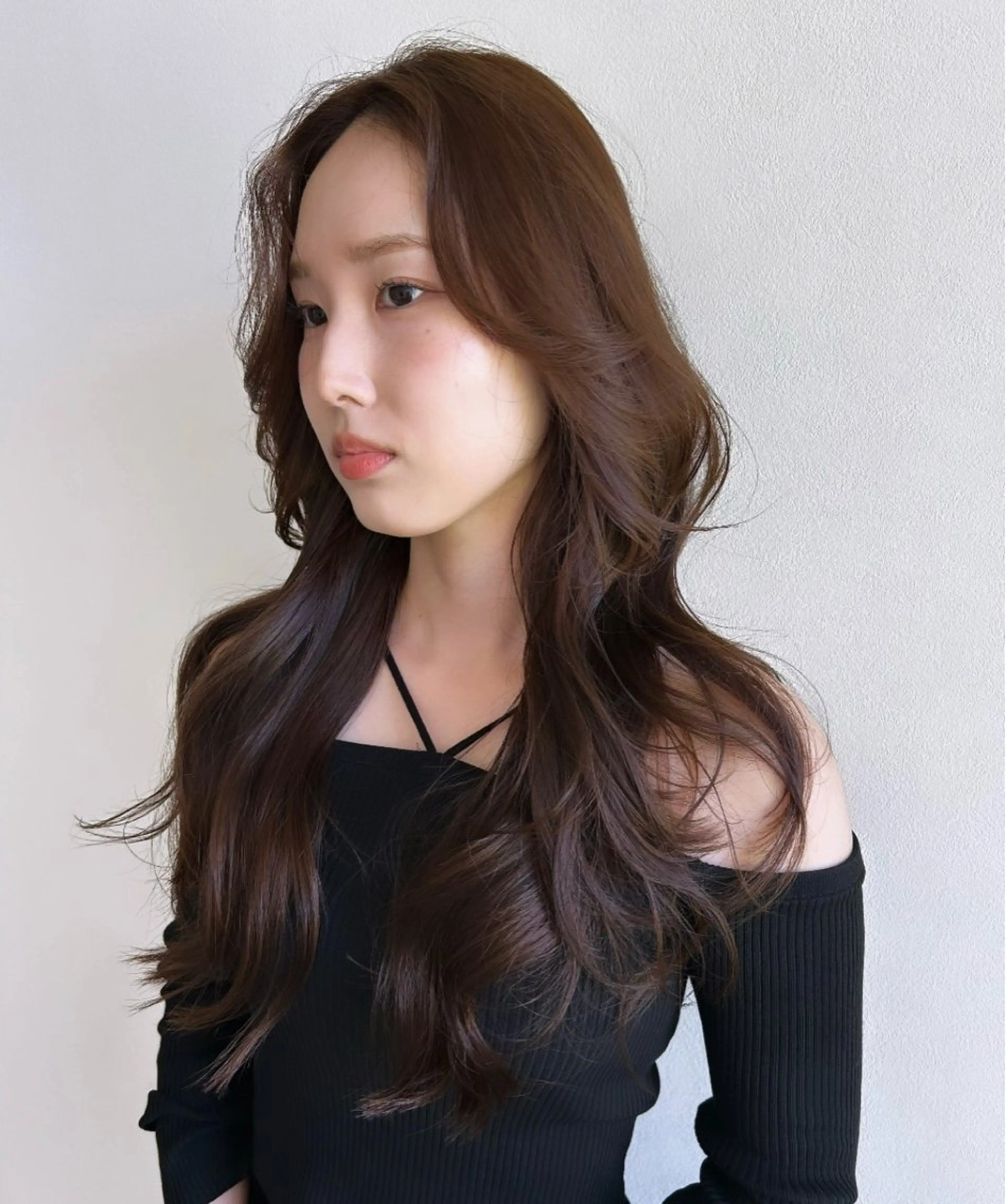 ロング カラー 韓国風ヘア レイヤーカット カット ヘアカラー risako🇰🇷 韓国ヘア/レイヤーのヘアスタイル