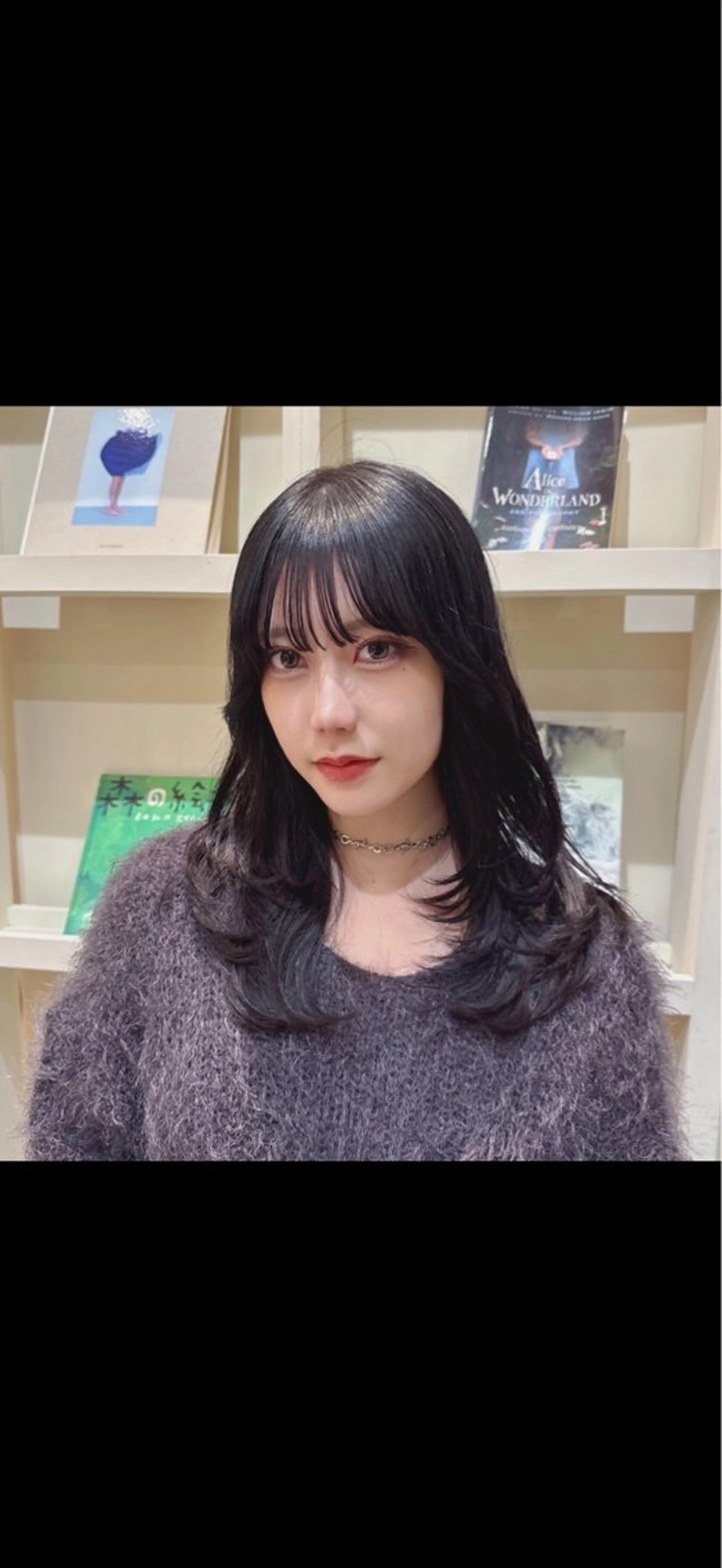 セミロング カラー fleurdelis ☪️senaのヘアスタイル