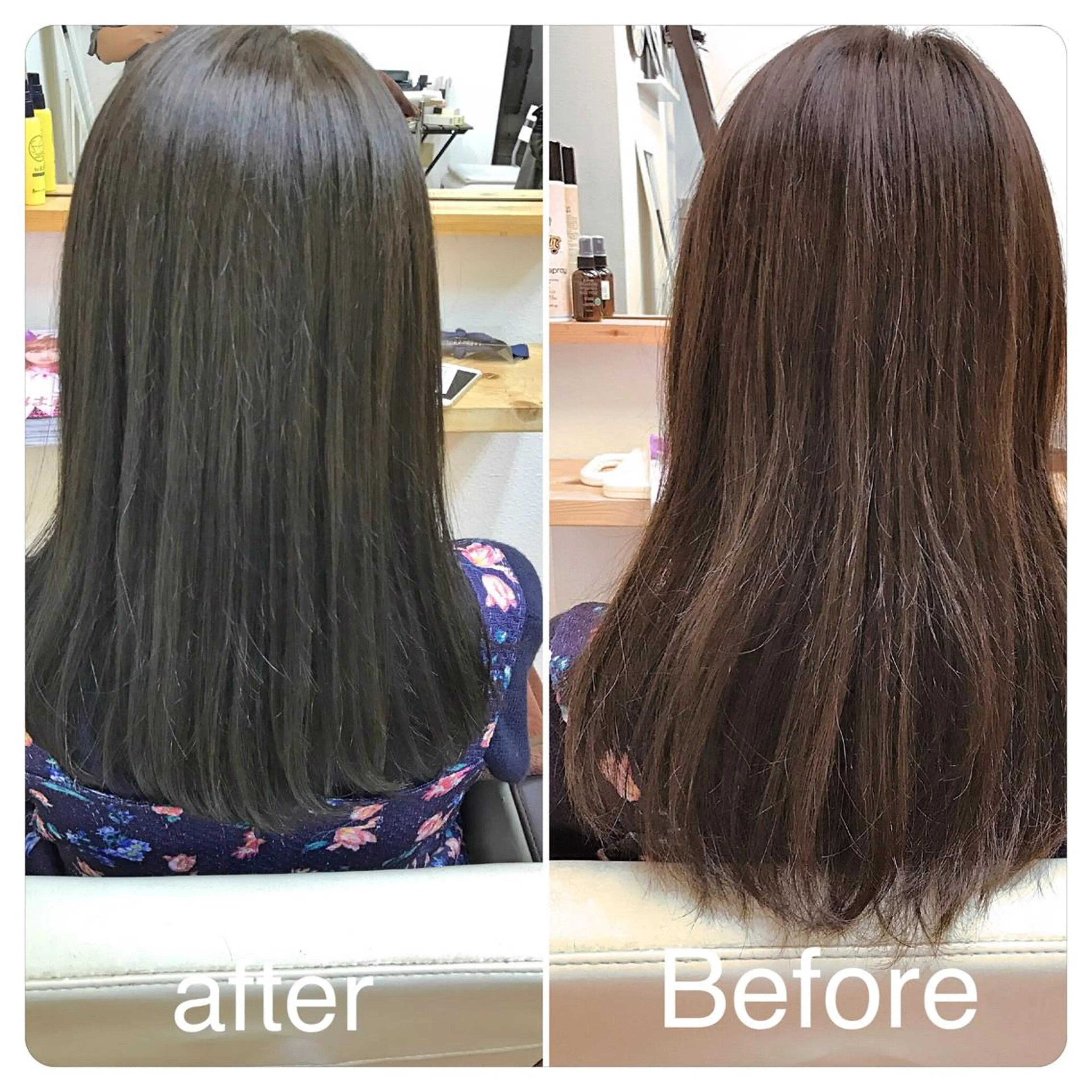 ミディアム セミロング カラー 透明感カラー グレージュ イルミナカラー トリートメント neuk所属・入木田 駿佑のその他イメージ