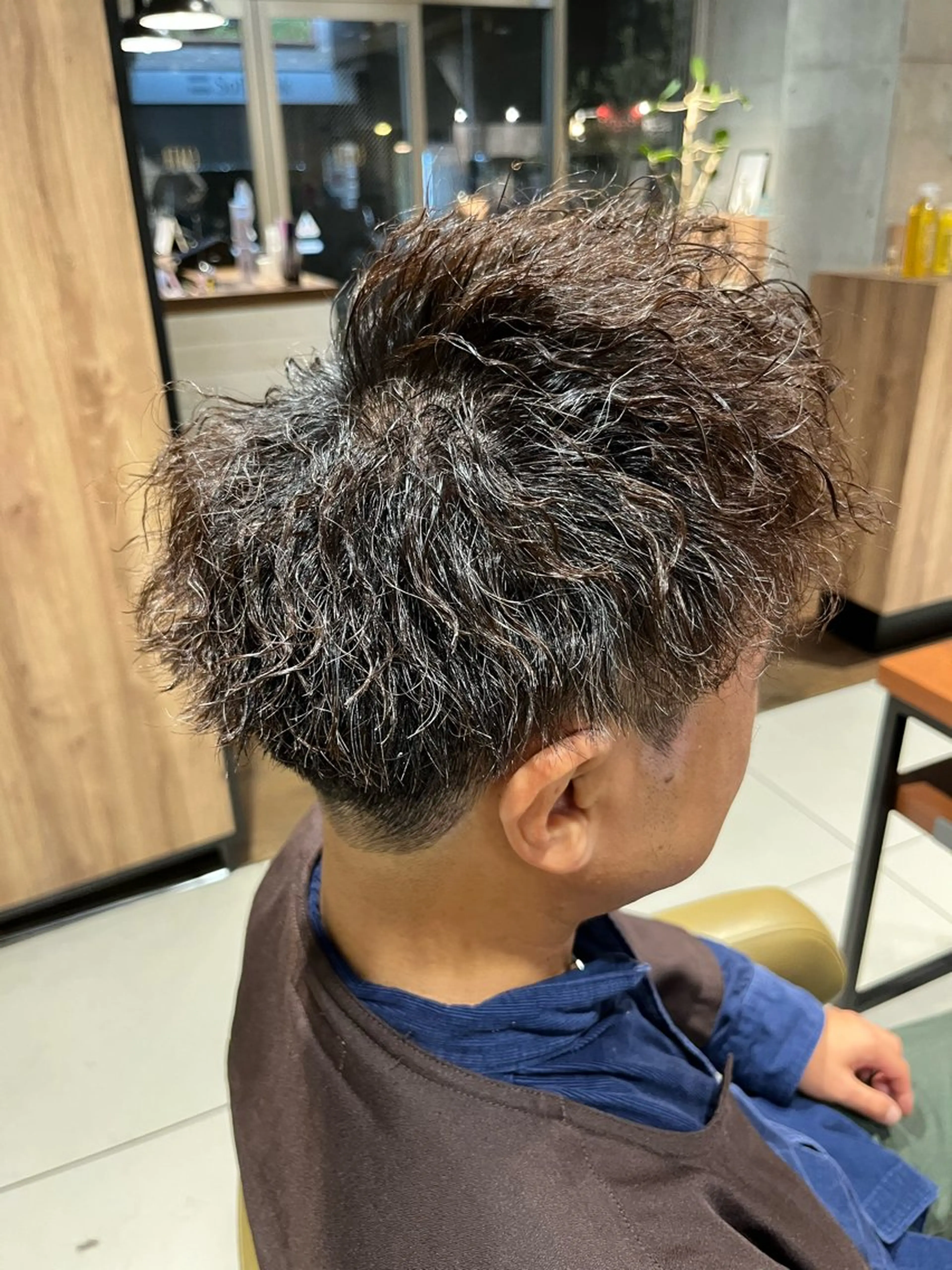 ショート パーマ メンズ メンズ特化美容師 /齋藤翼のヘアスタイル