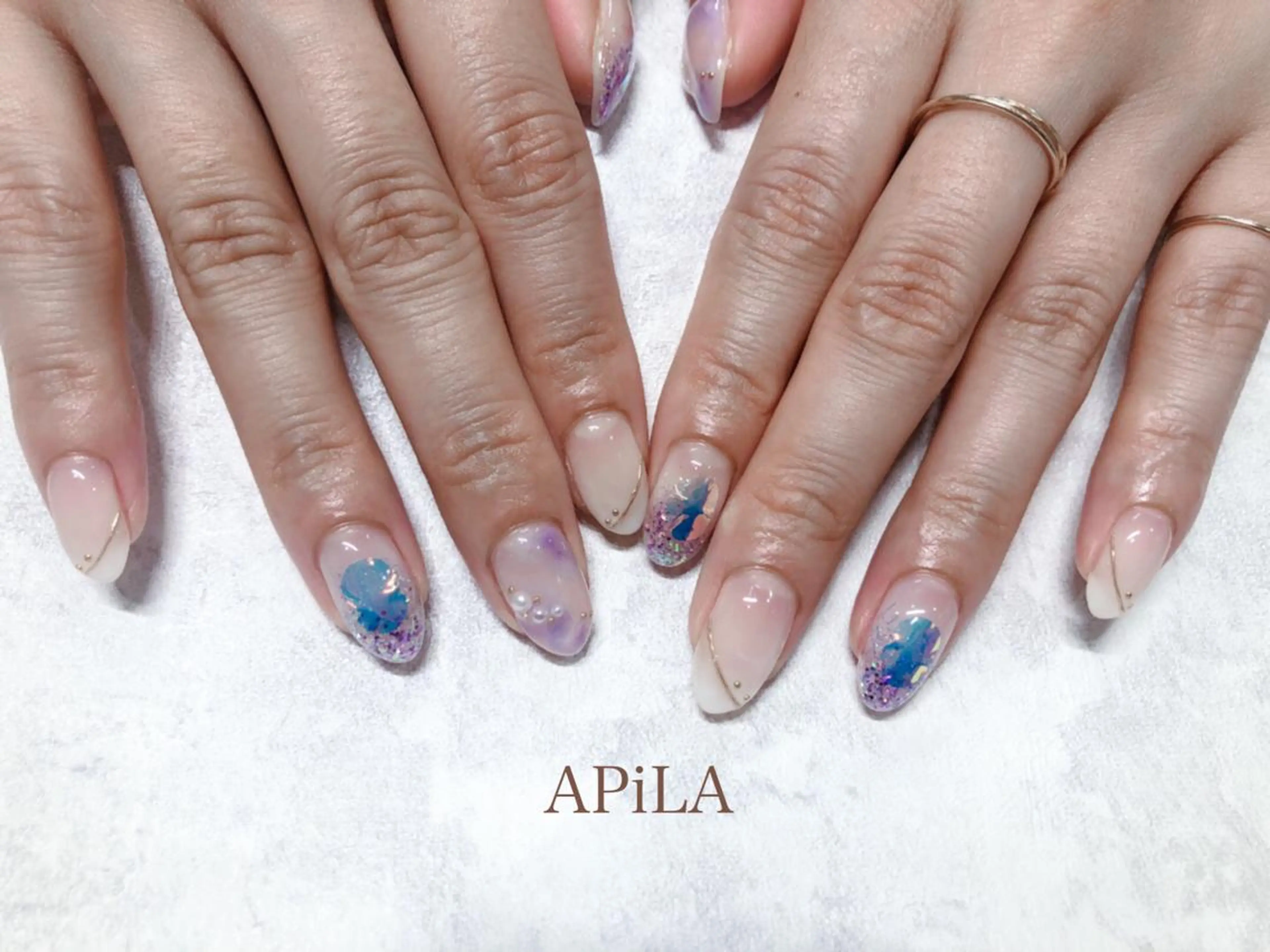 ネイル APiLA 甲斐田のネイルデザイン