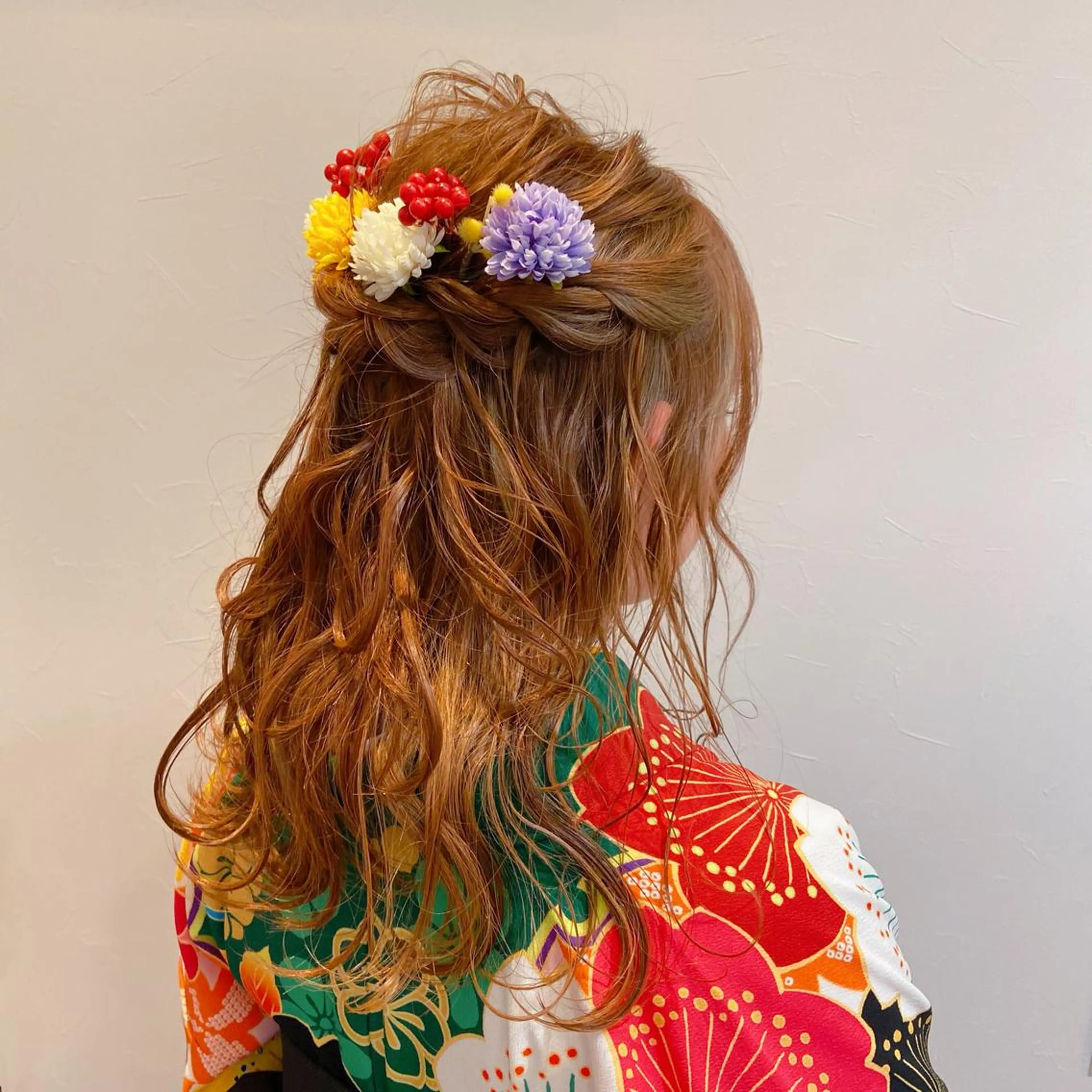 ヘアアレンジ ハーフアップ 着付け Total beauty Noalo所属・Total beau ty  Noaloのエステ・リラクイメージ